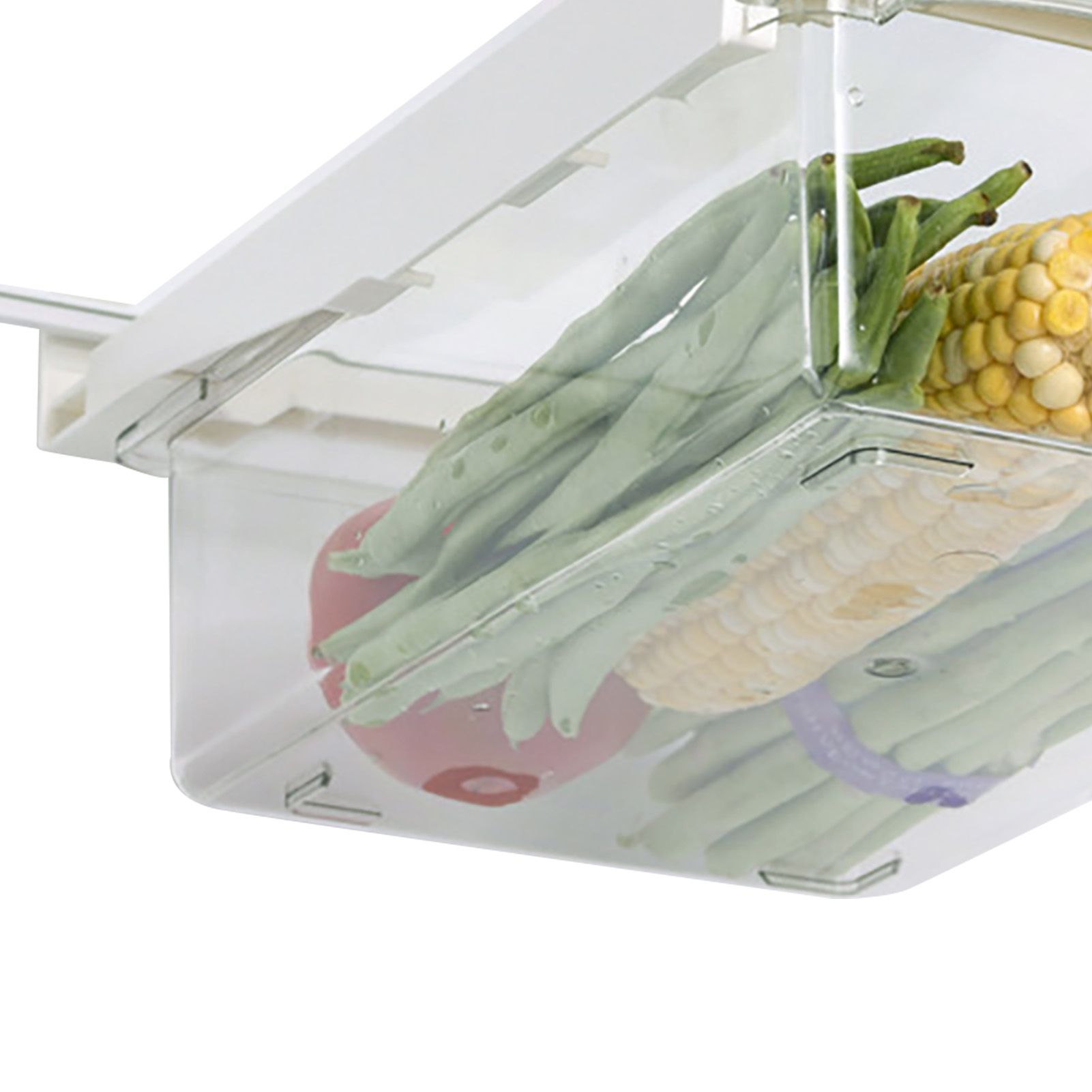 Fridge Storage Bin Multifunctional Refrigerator Drawer Organizer for Food view 7