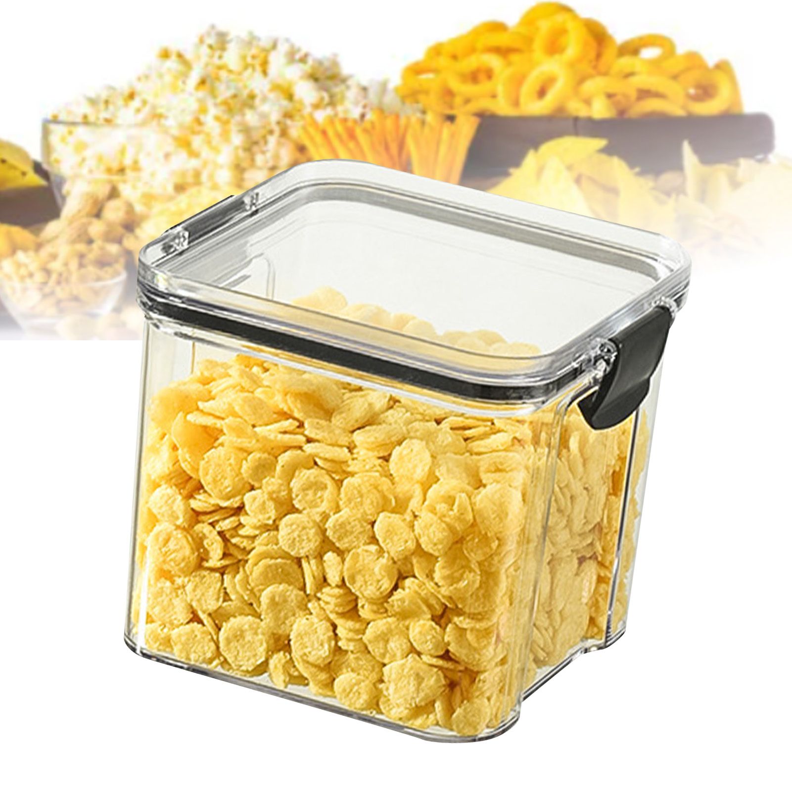 Food Sealing Container 700ml Transparent Versatile Moisture Resistant Airtight view 8