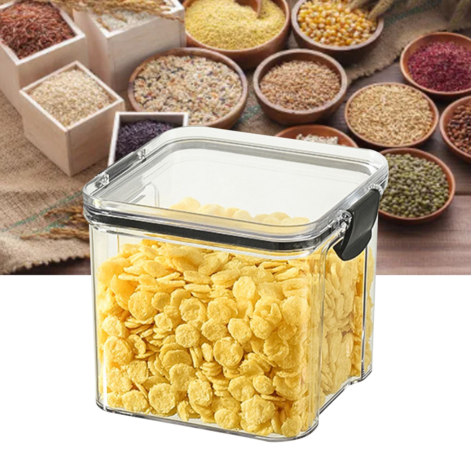 Food Sealing Container 700ml Transparent Versatile Moisture Resistant Airtight view 9