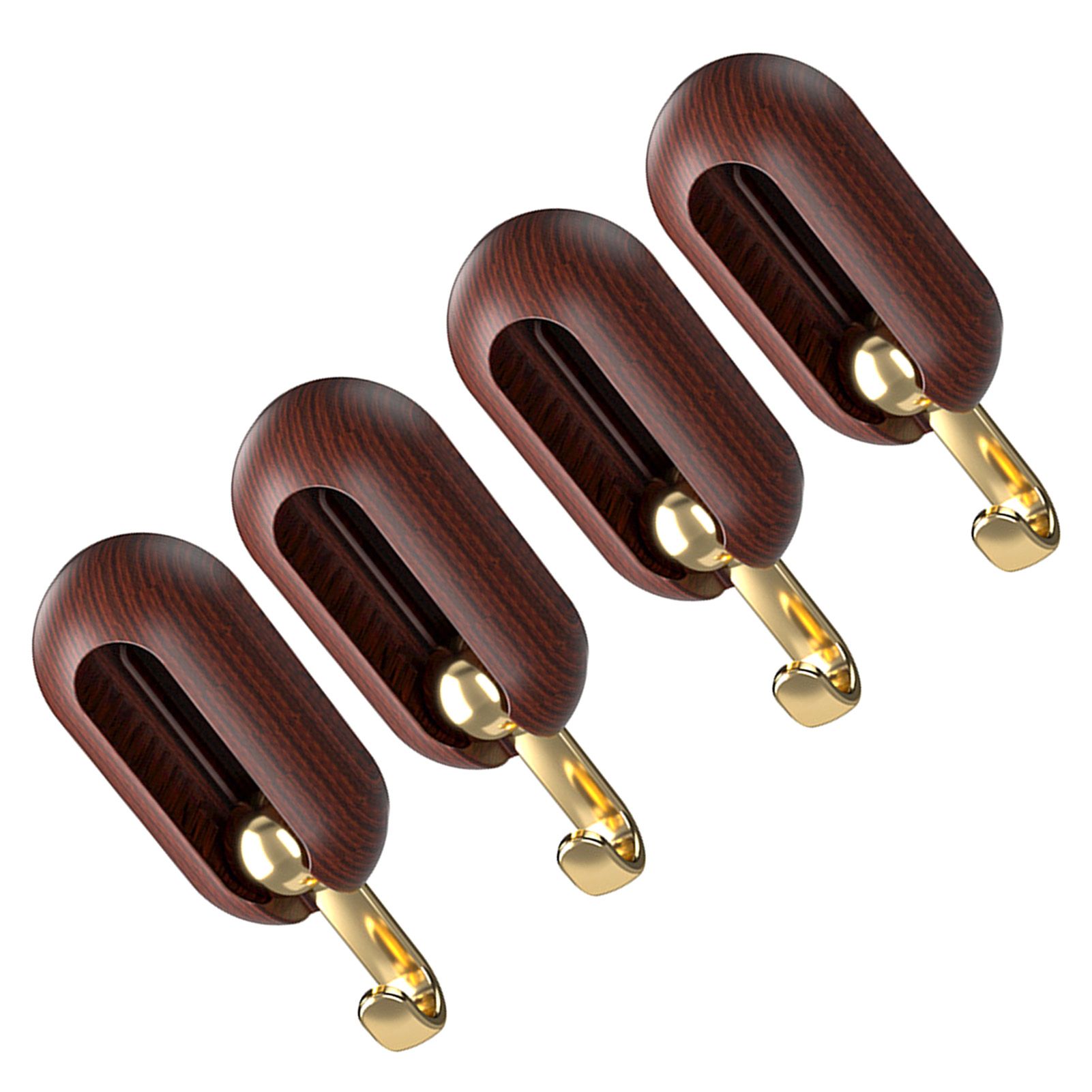 4 Pcs Adhesive Wall Hook 2KG Load Capacity Rotatable Foldable Wall Hanger for — image 1
