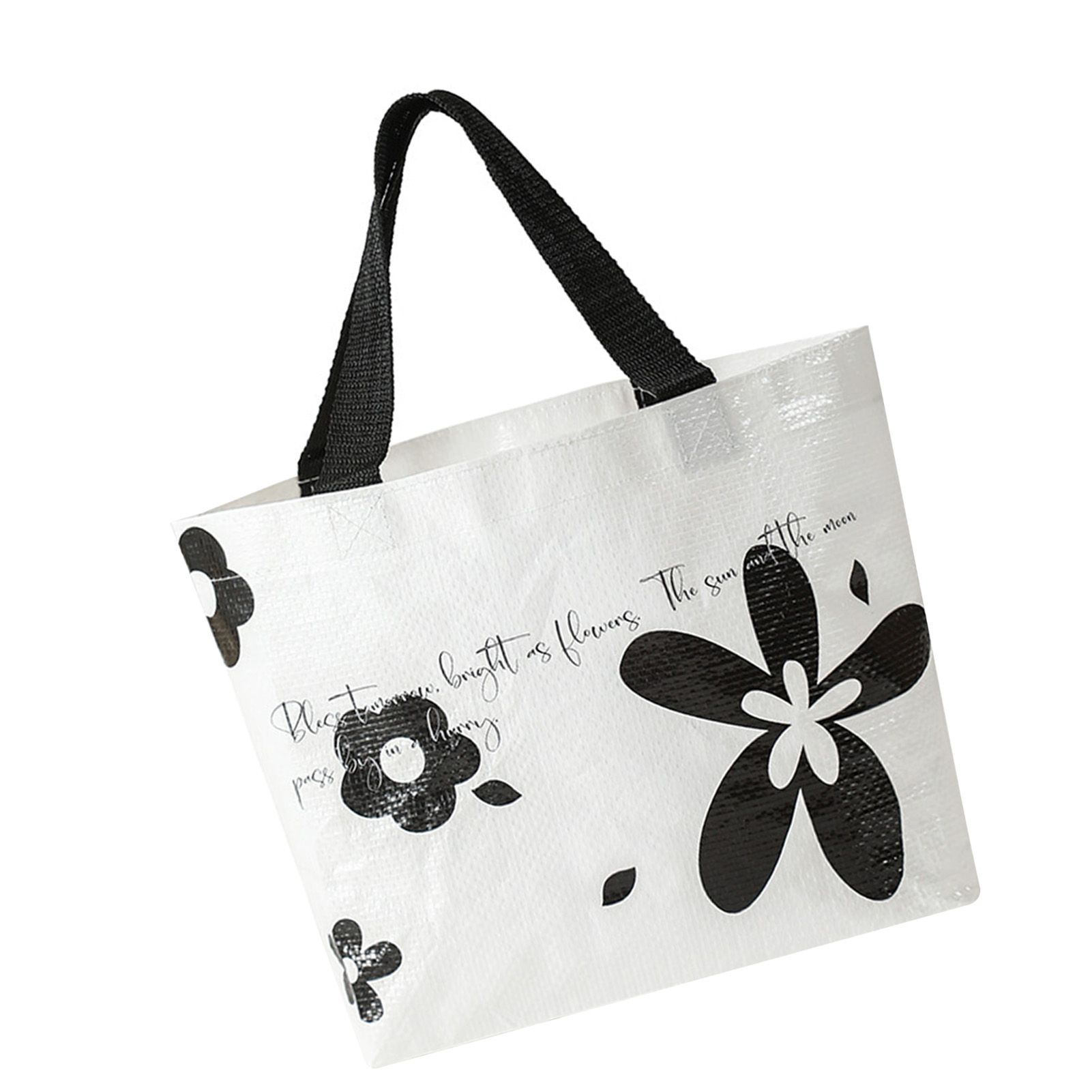 Reusable Grocery Bag with Wide Handles Waterproof Dirt Resistant Large view 6