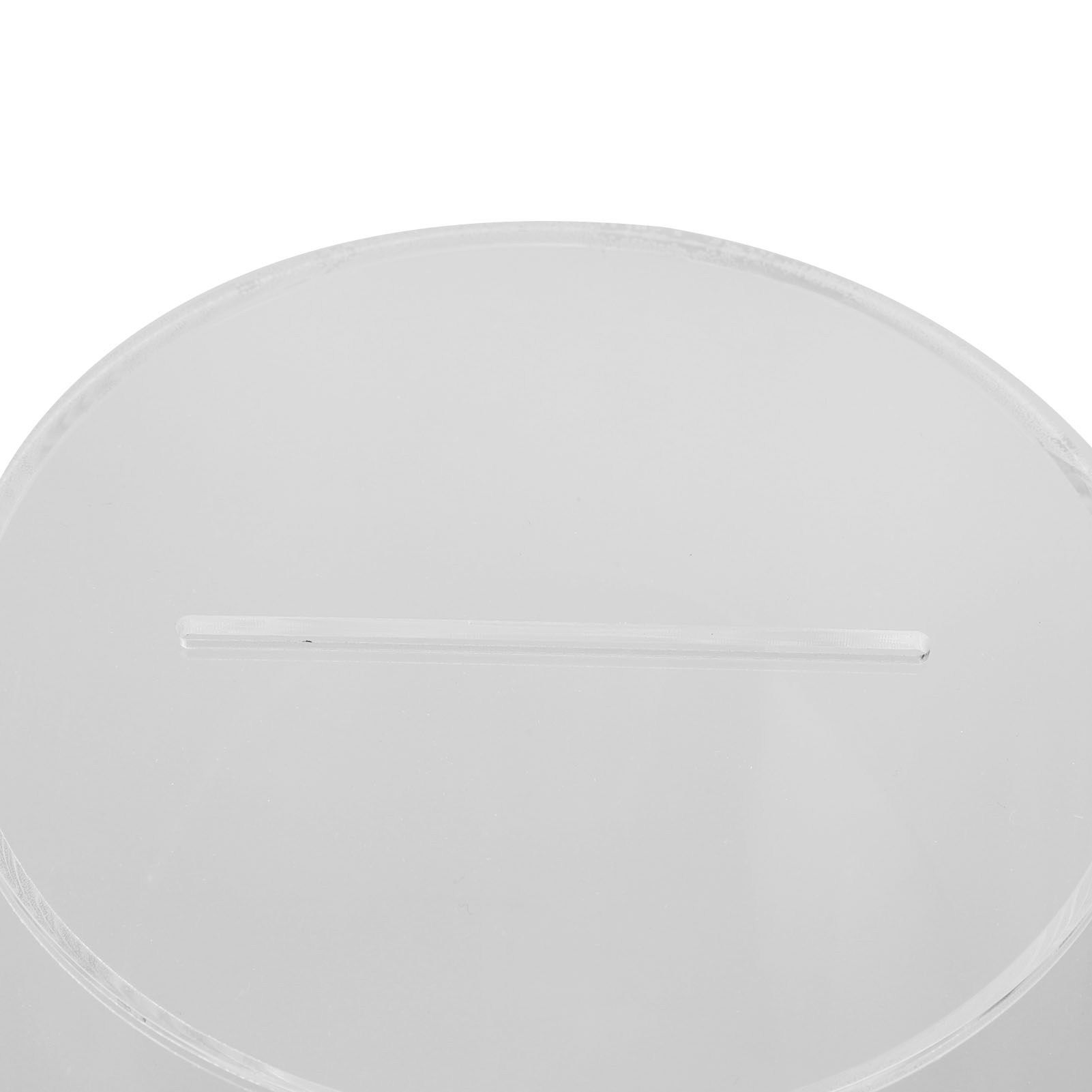 Clear Money Bank Large Capacity Drop Resistant Transparent Ballot Tip Box view 2