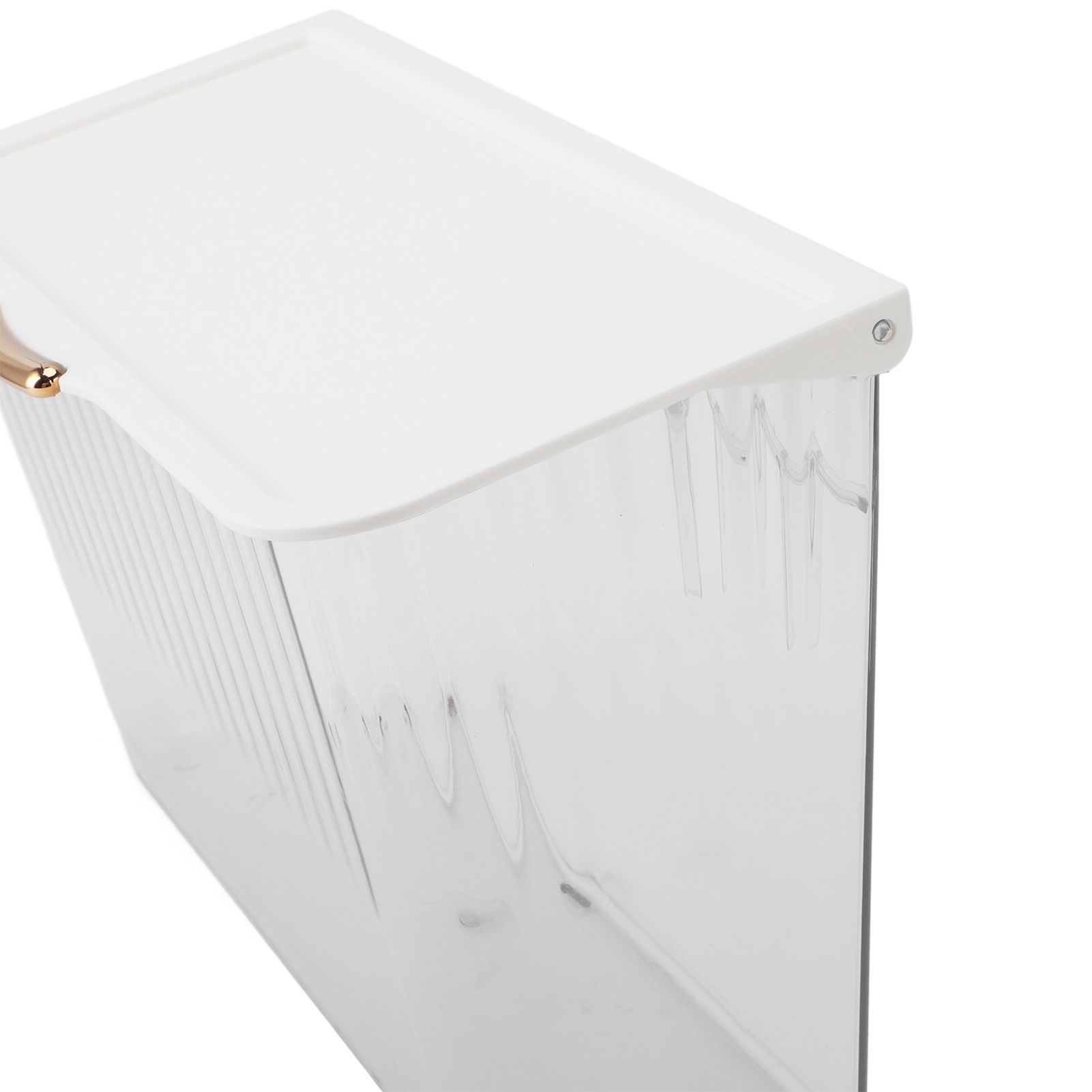 4L Wall Mounted Laundry Basket Dustproof Multifunction Wall Hanging Dirty view 2