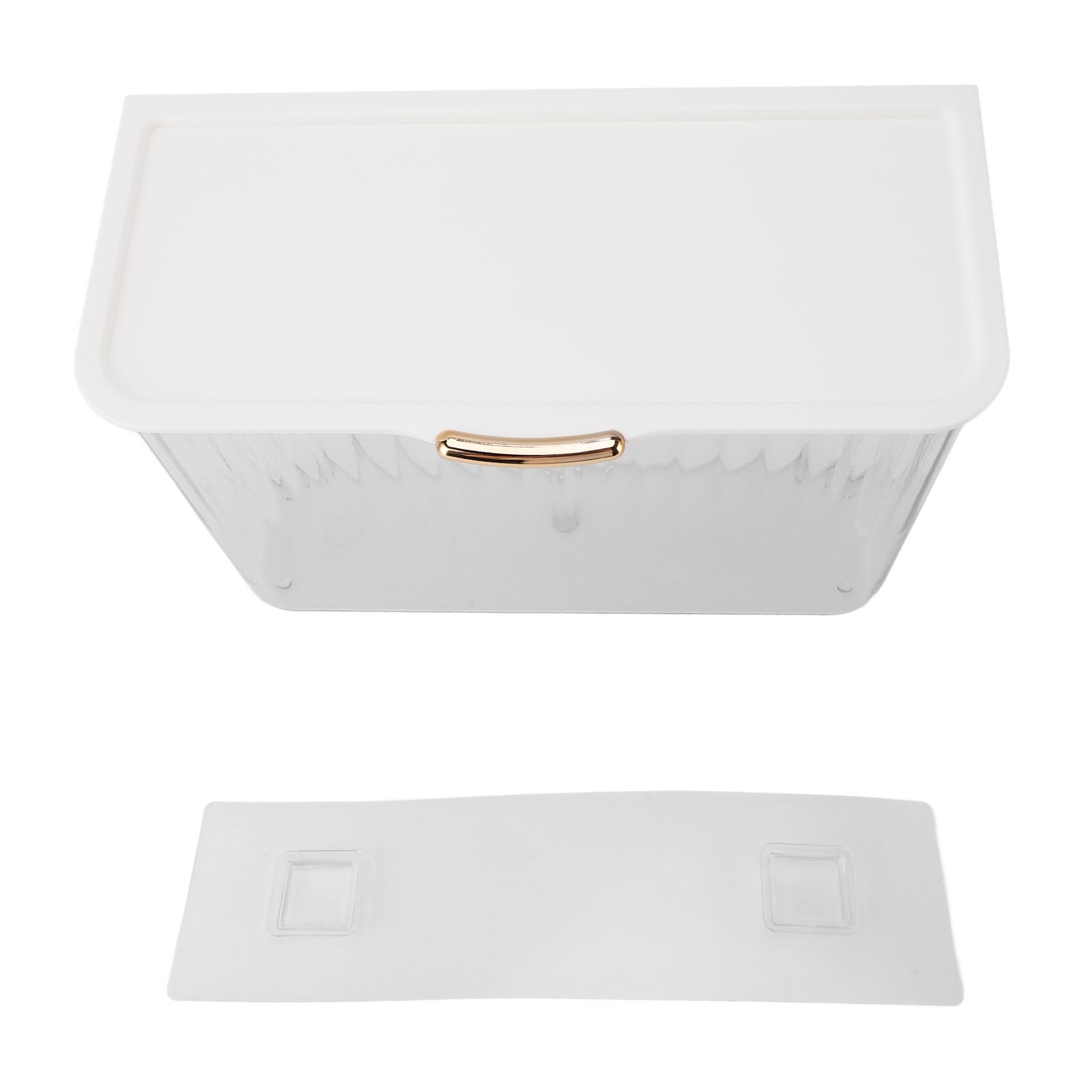 4L Wall Mounted Laundry Basket Dustproof Multifunction Wall Hanging Dirty view 3