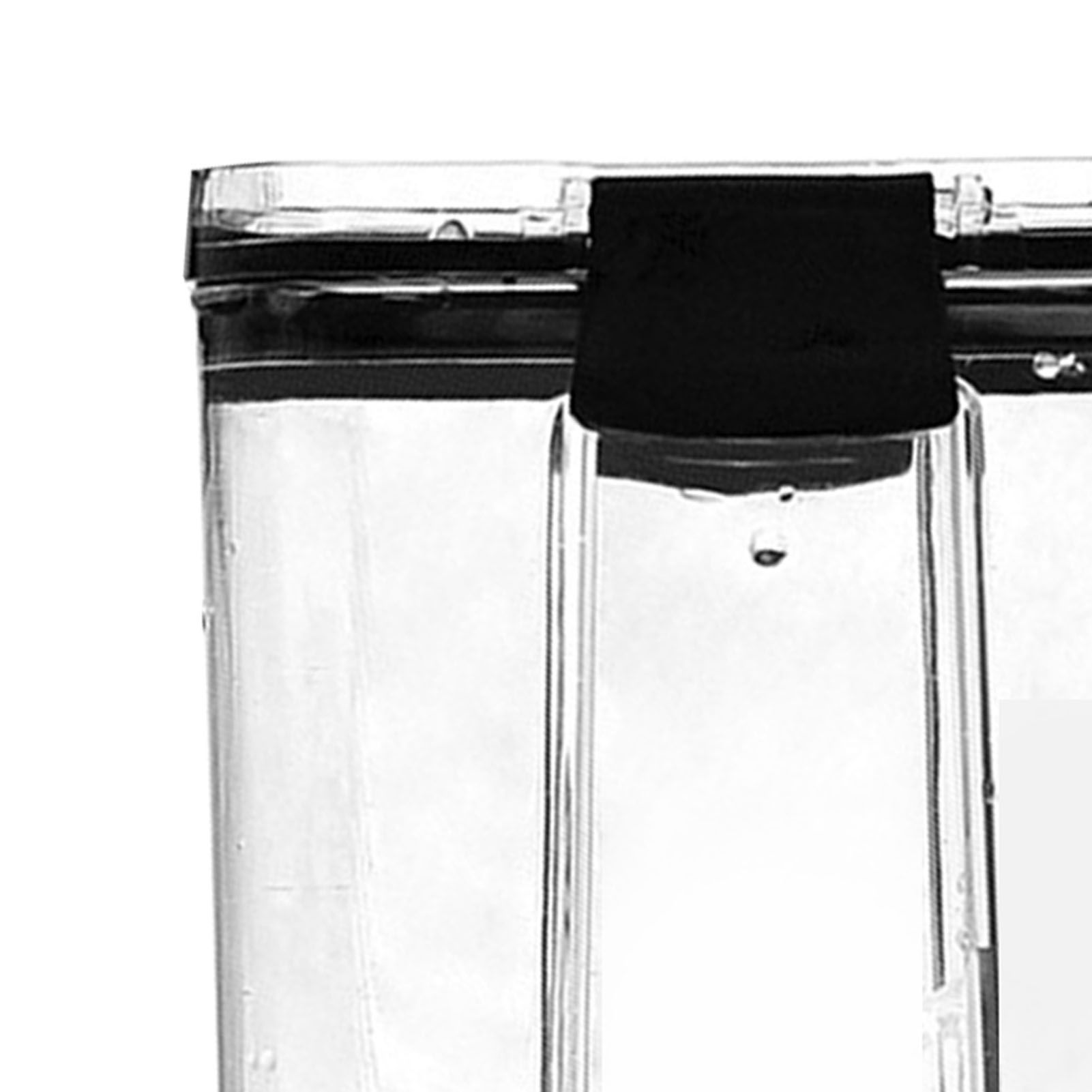 1800ml Airtight Food Storage Container Thickened Sealed Transparent Kitchen view 2