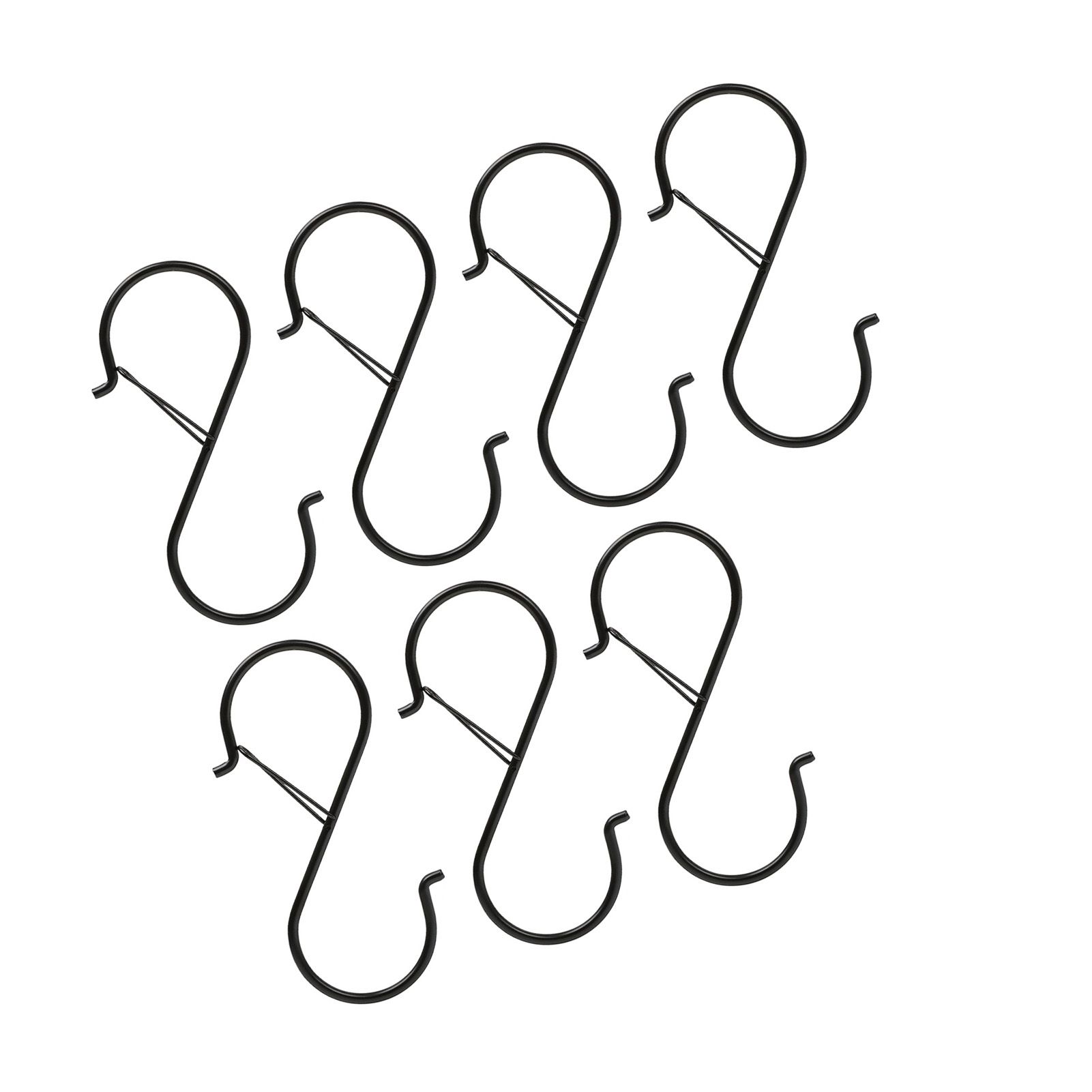 S Hooks Metal Hangers for Hanging Kitchenware Pots Pans Clothes 7pcs view 4