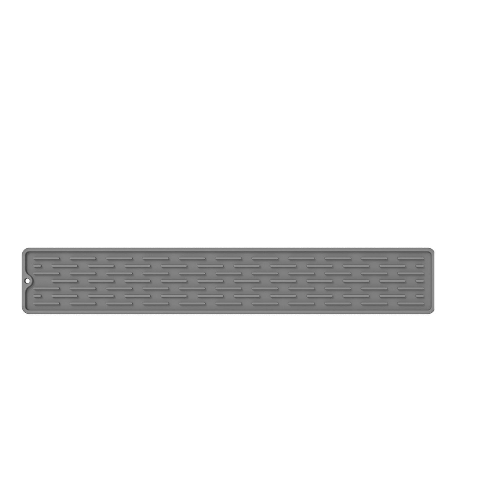 Silicone Drain Mat Long Strip Dish Drying Pad Counter Cutting Board Drying Mat — image 1