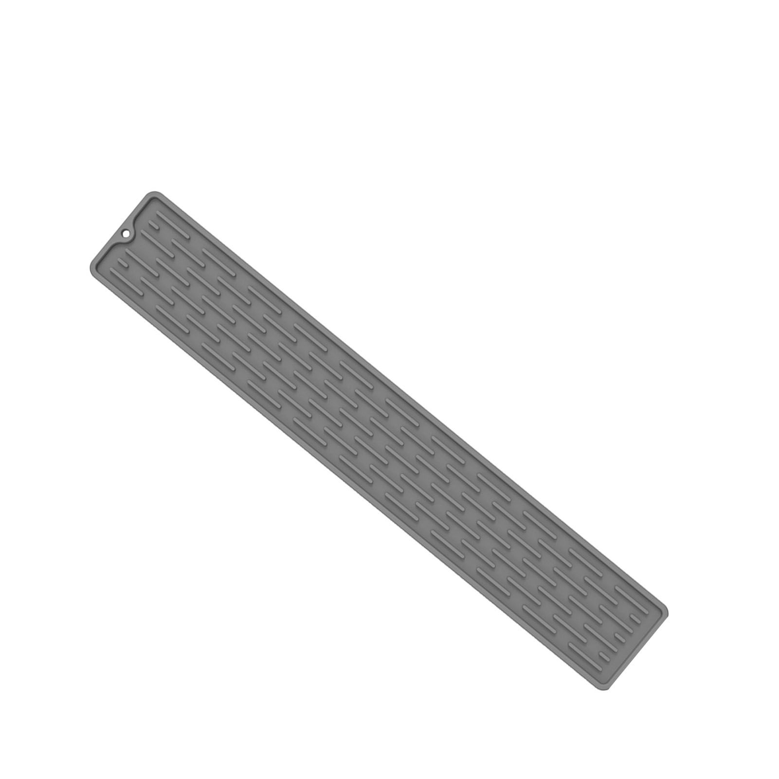 Silicone Drain Mat Long Strip Dish Drying Pad Counter Cutting Board Drying Mat view 6