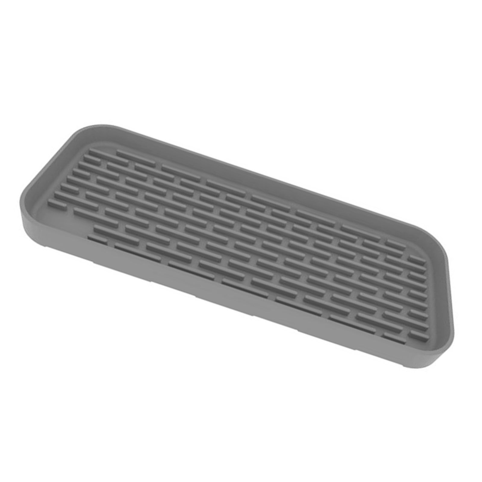 Dish Drying Mat for Kitchen Counter Silicone Anti Slip Sink Drainer Mat for view 6