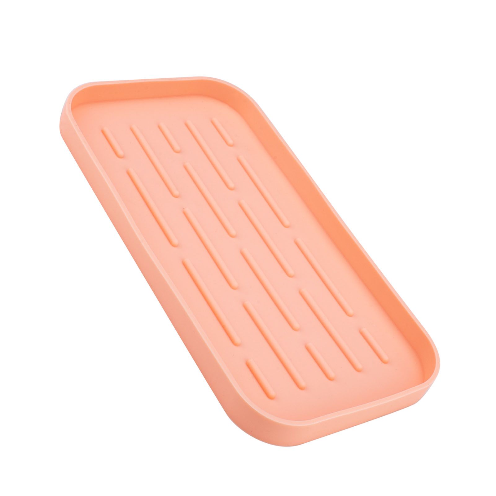 Silicone Dish Drying Mat Convex Design Raised Edges Soft Flexible Prevent Slip view 4