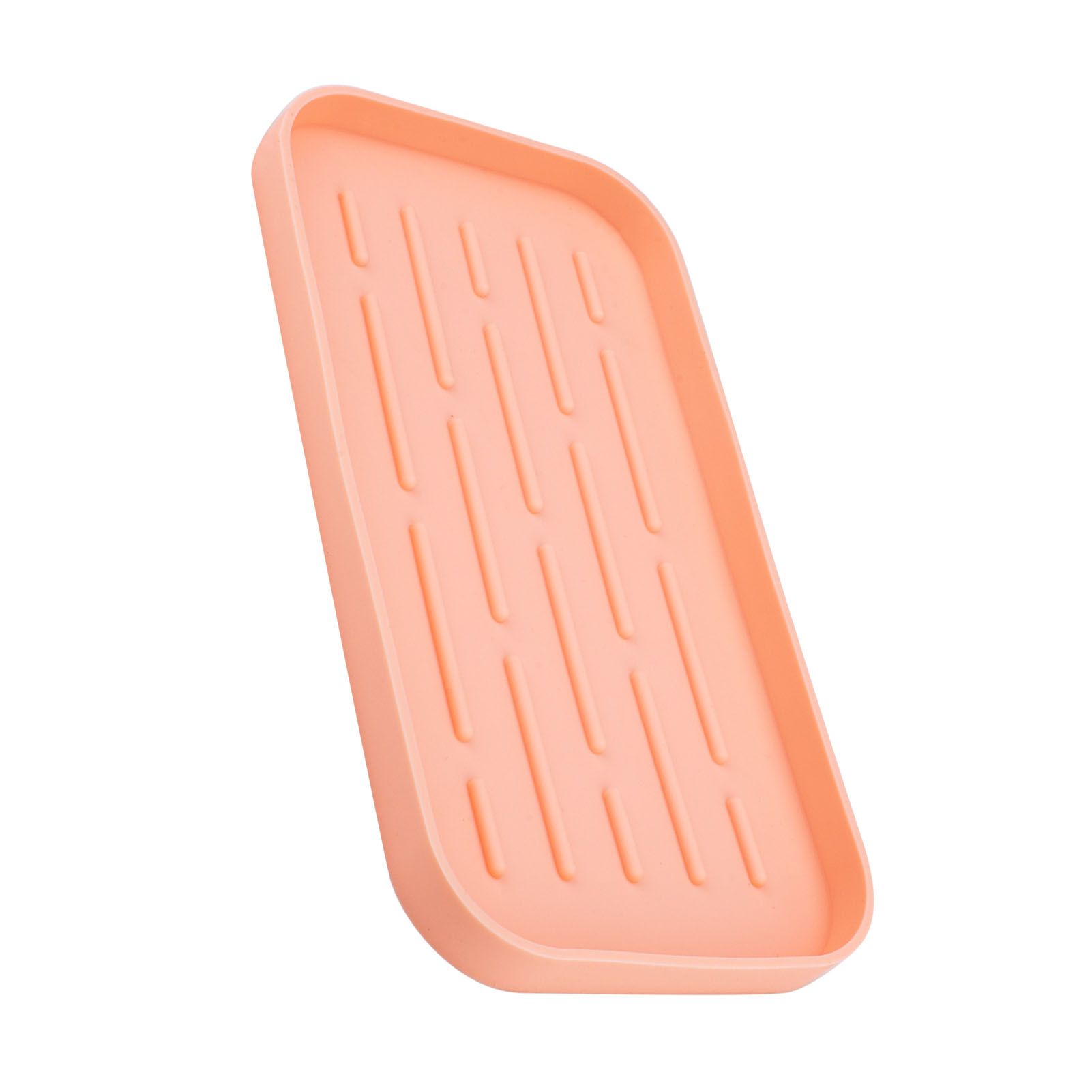 Silicone Dish Drying Mat Convex Design Raised Edges Soft Flexible Prevent Slip view 6
