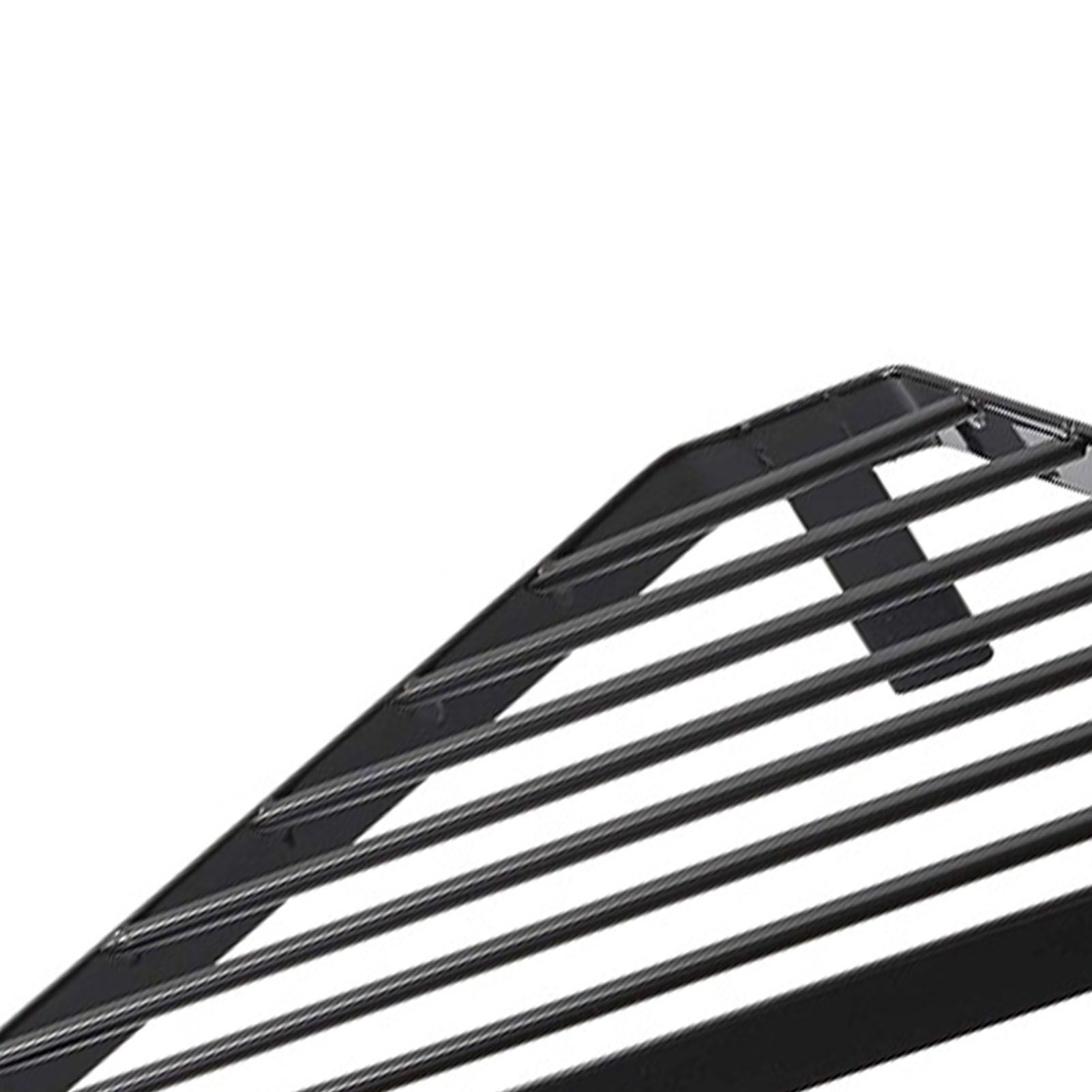 Triangular Counter Shelf Countertop Organizer Metal Iron Multifunction Corner view 5