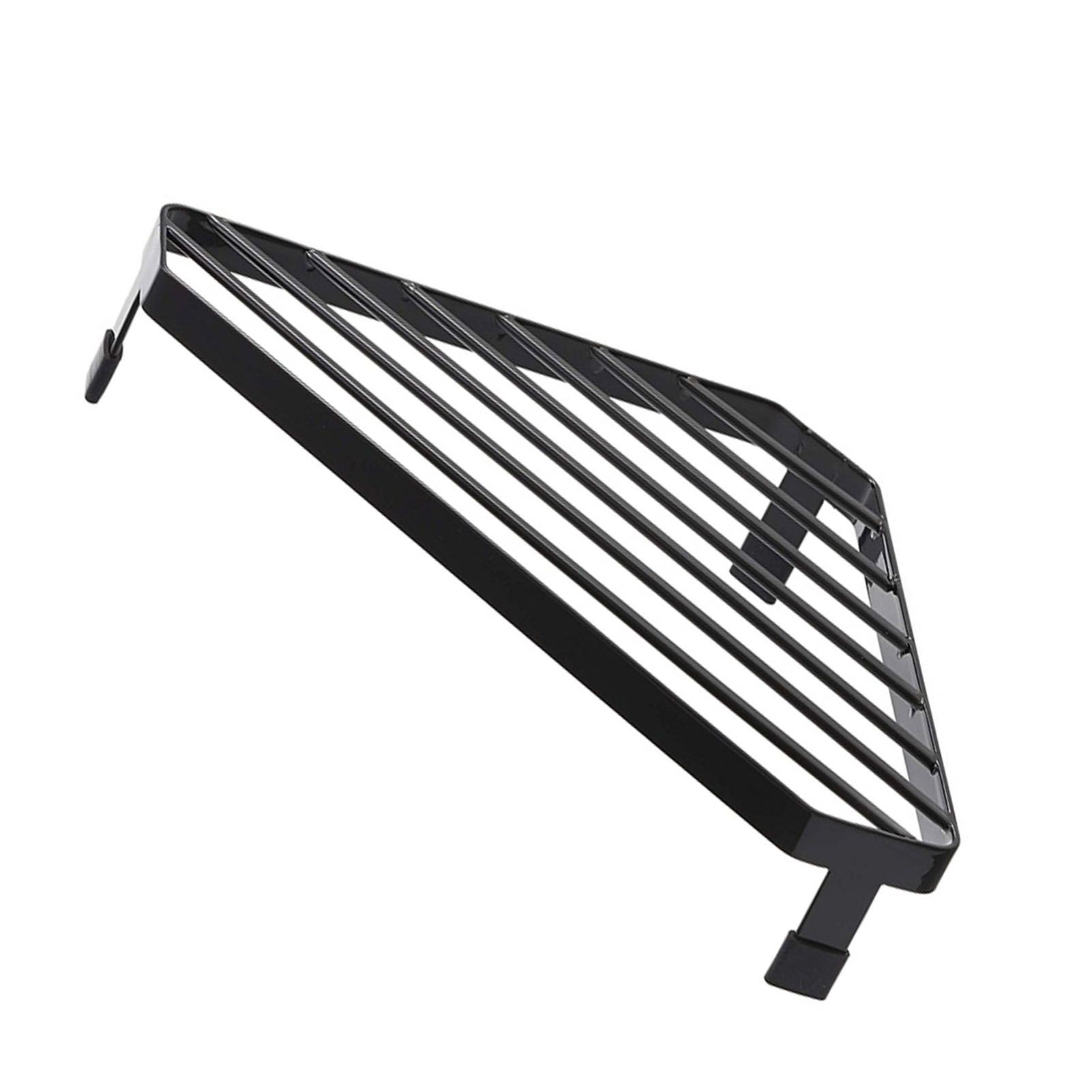 Triangular Counter Shelf Countertop Organizer Metal Iron Multifunction Corner view 6