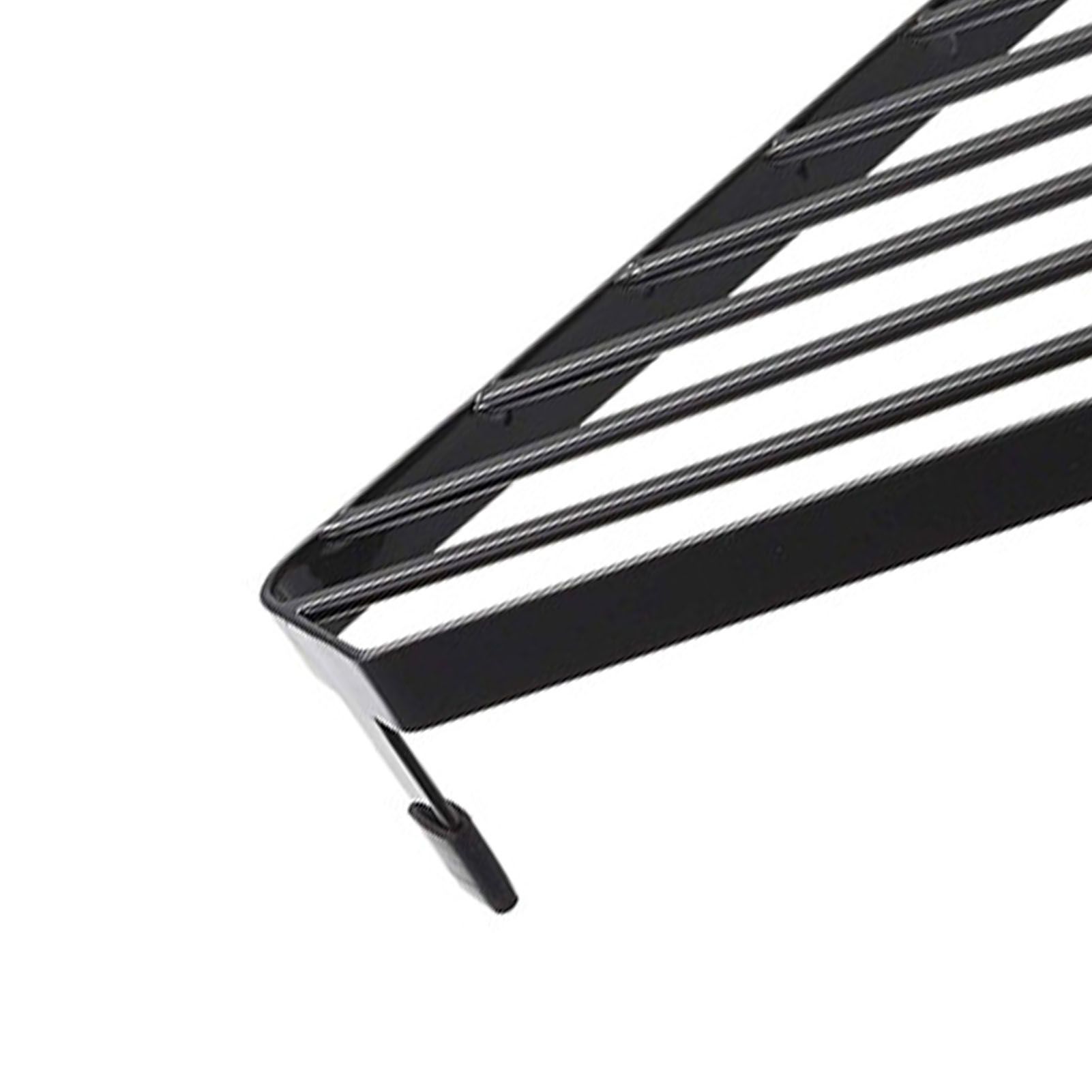 Triangular Counter Shelf Countertop Organizer Metal Iron Multifunction Corner view 7