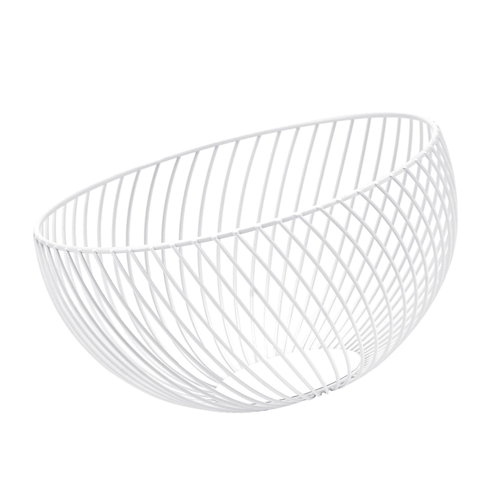 Fruit Basket Rustproof Iron Desktop Storage Basket Round Large Capacity Metal view 4