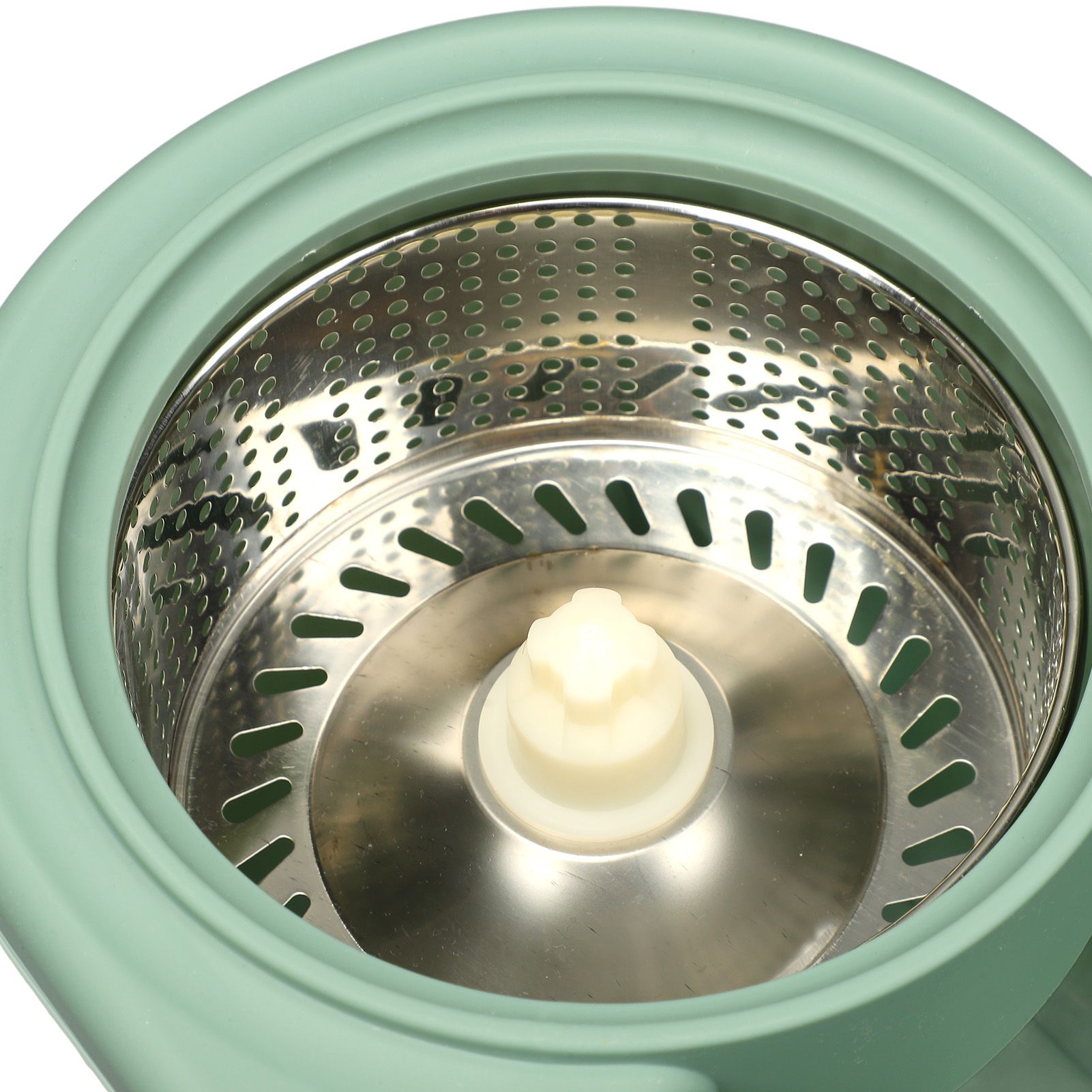 Spin Mop Bucket Floor Cleaning Mop Kit System Double Drive Washable Reusable view 5