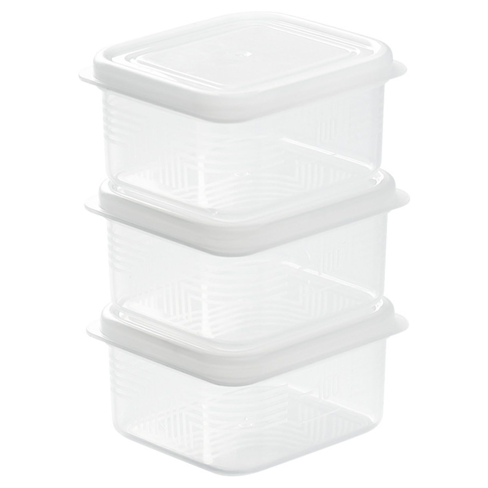 3pcs Freezer Containers with Lids for Food Storage 200ml Reusable Food Storage — image 1