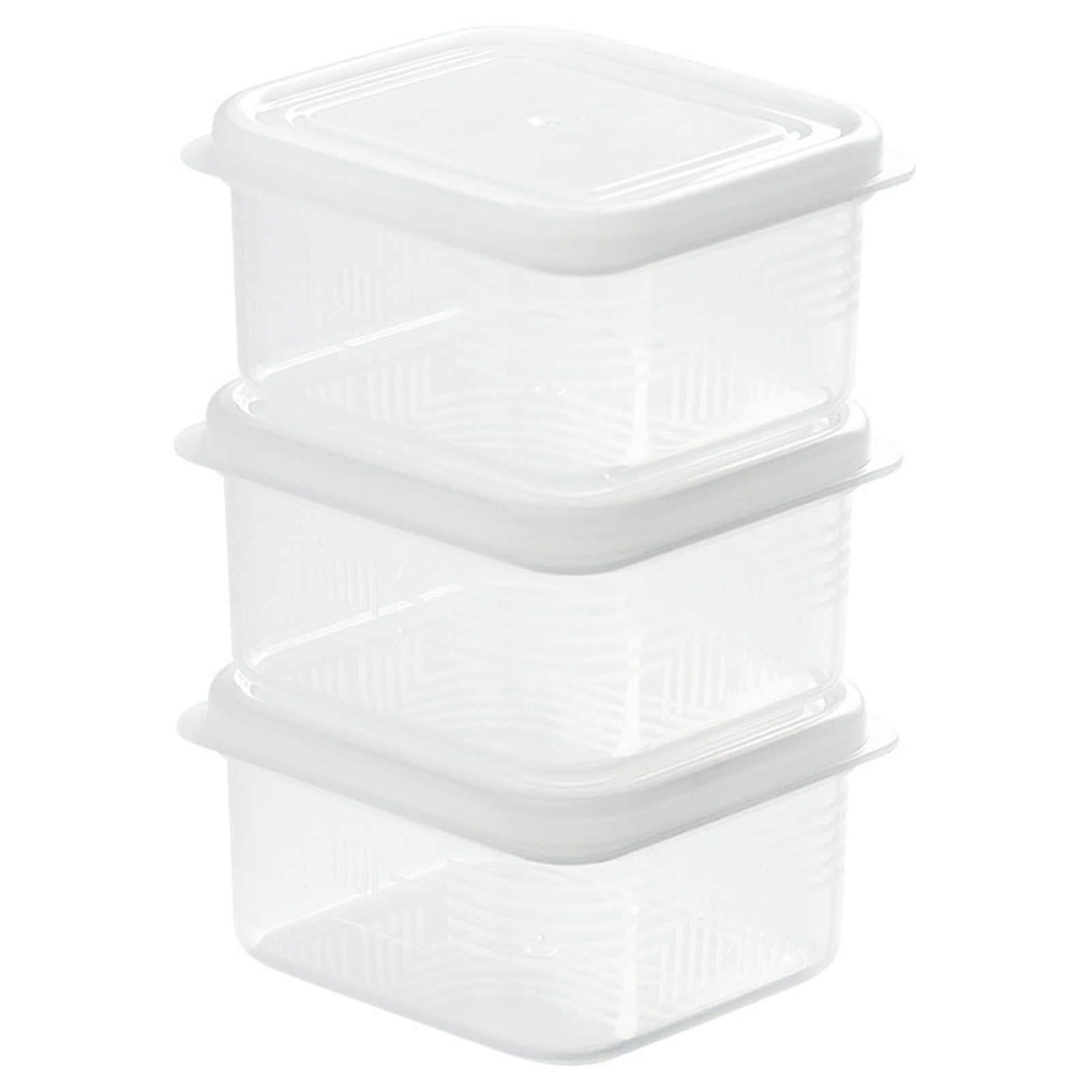 3pcs Freezer Containers with Lids for Food Storage 200ml Reusable Food Storage view 6