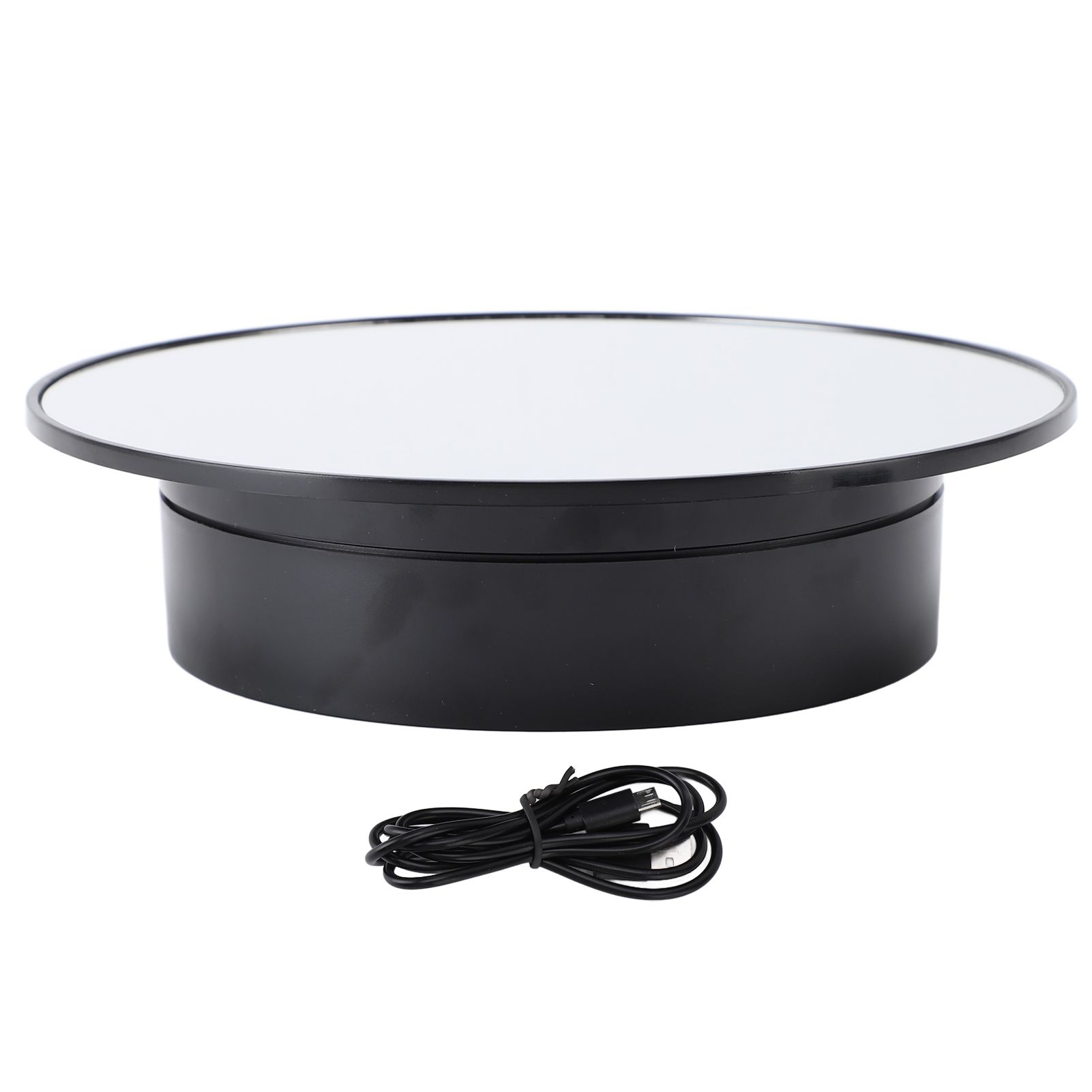 Motorized Rotating Display Stand Black 8.8lb Load Bearing Low Noise USB view 3