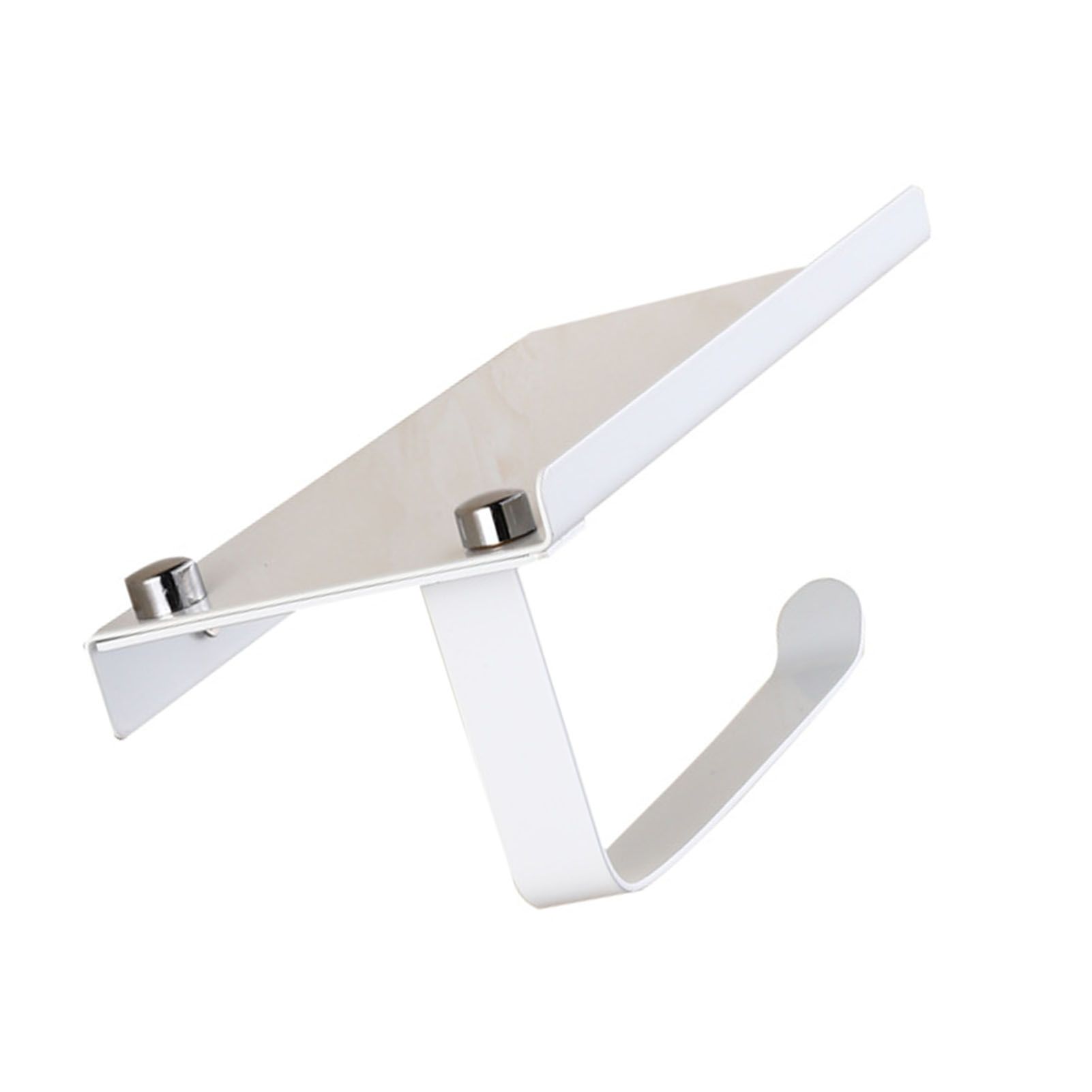 Toilet Paper Holder No Drilling Wall Mount Bathroom Paper Holder with Phone view 4