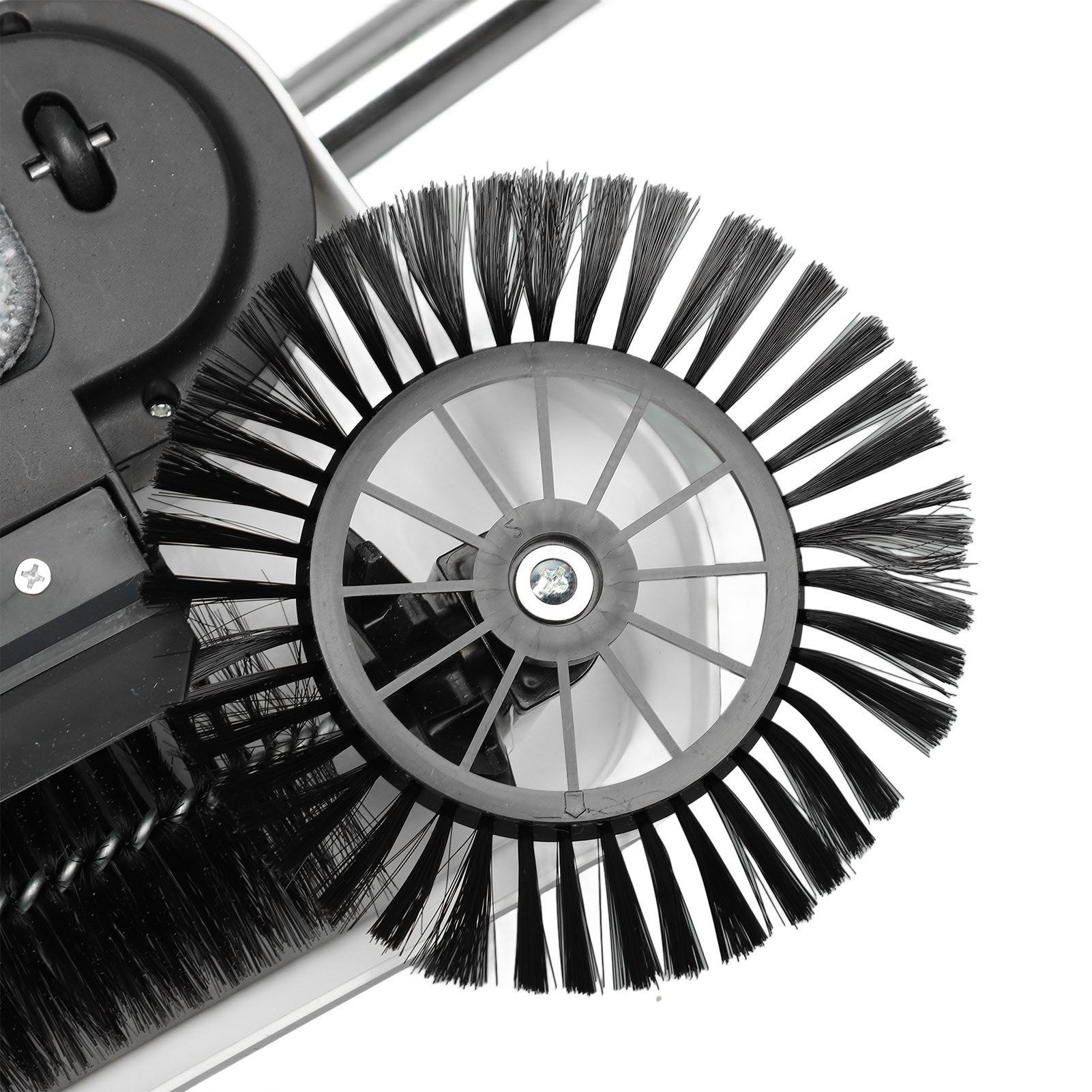 Hand Push Sweeper Professional Efficient 360 Degree 2 in 1 Foldable Compact view 7