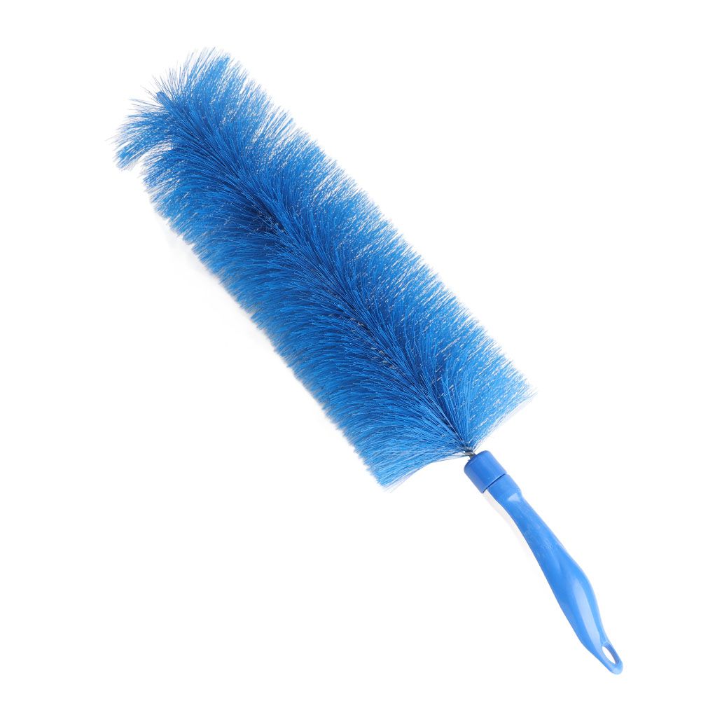 Fan Dusting Brush Household Long Handle Dusting Brush Bendable Multipurpose view 5