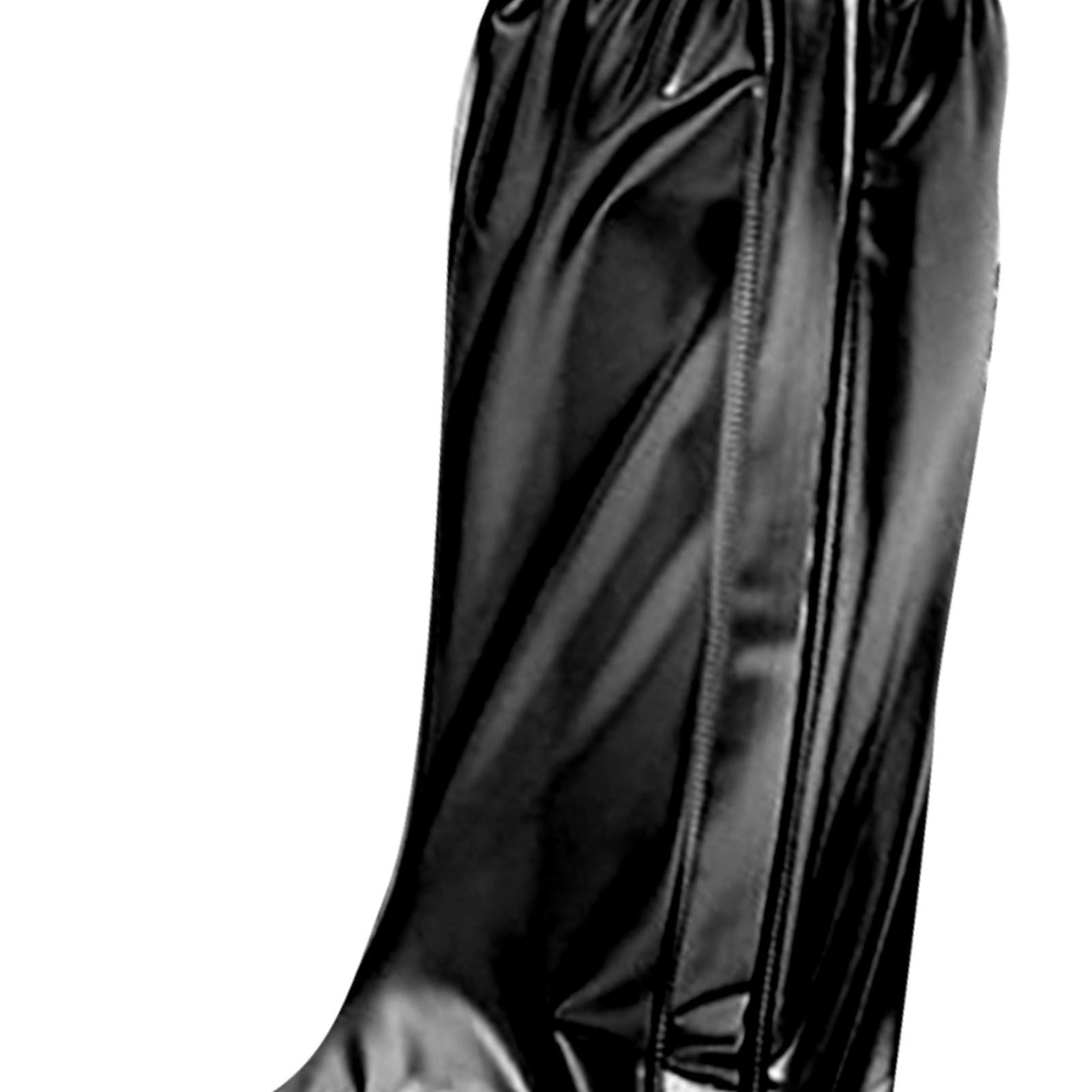 Rain Shoe Cover PVC High Waterproof Thickened Sole Anti Slip Foldable Rain view 5