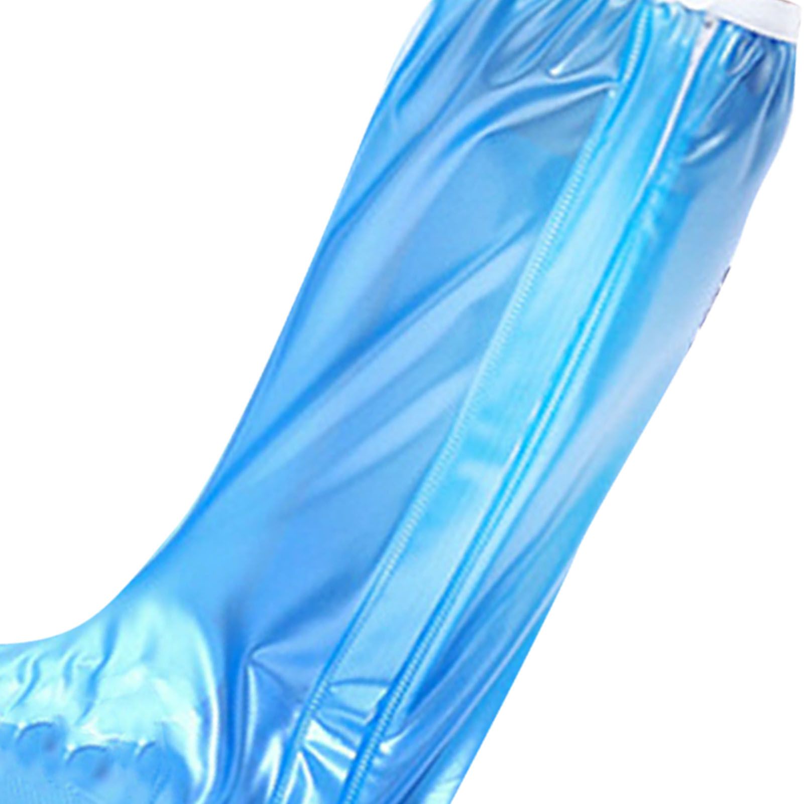 Rain Shoe Cover PVC High Waterproof Thickened Sole Anti Slip Foldable Rain view 5