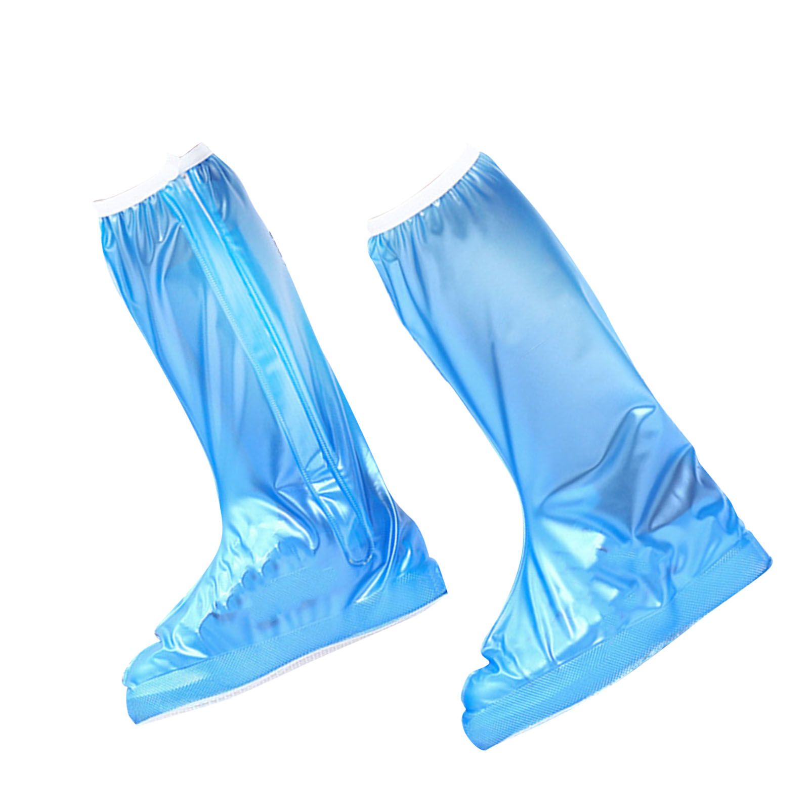 Rain Shoe Cover PVC High Waterproof Thickened Sole Anti Slip Foldable Rain view 8