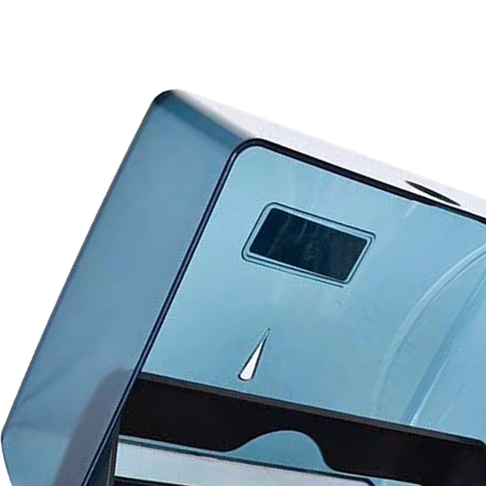Tissue Box ABS Simple Large Capacity Space Saving Wall Mounted Tissue Holder view 2