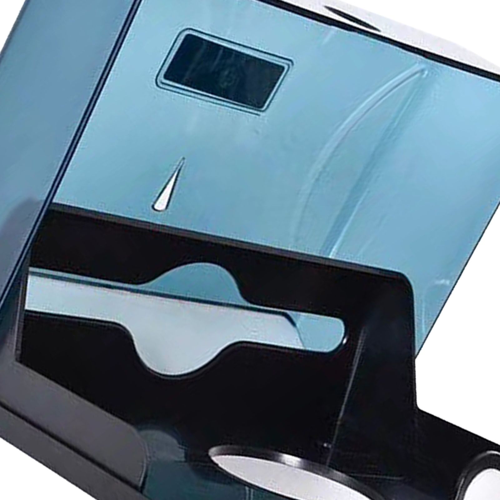 Tissue Box ABS Simple Large Capacity Space Saving Wall Mounted Tissue Holder view 5
