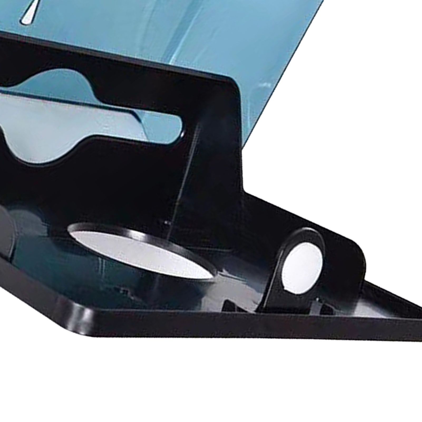Tissue Box ABS Simple Large Capacity Space Saving Wall Mounted Tissue Holder view 7