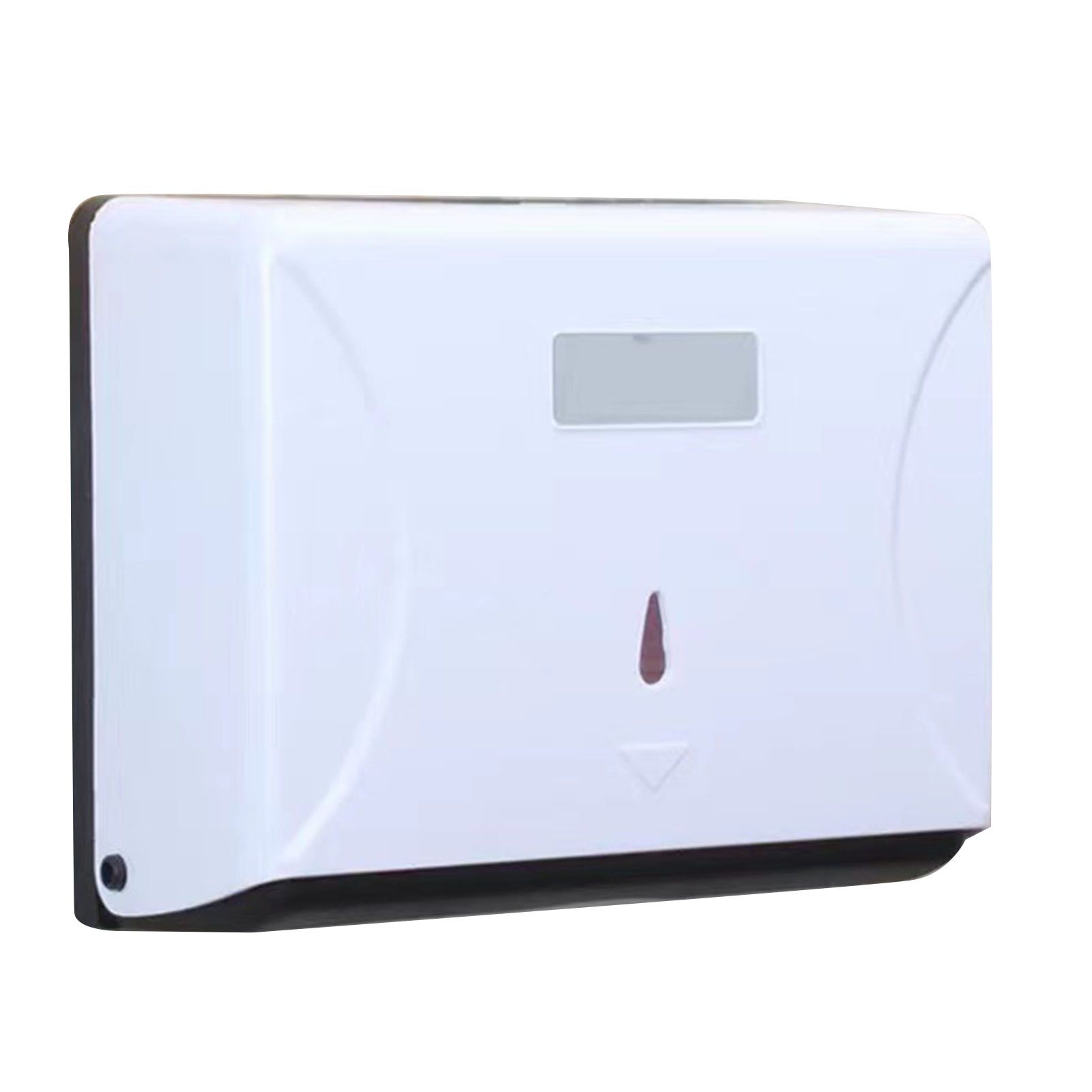 Tissue Box ABS Simple Large Capacity Space Saving Wall Mounted Tissue Holder view 3