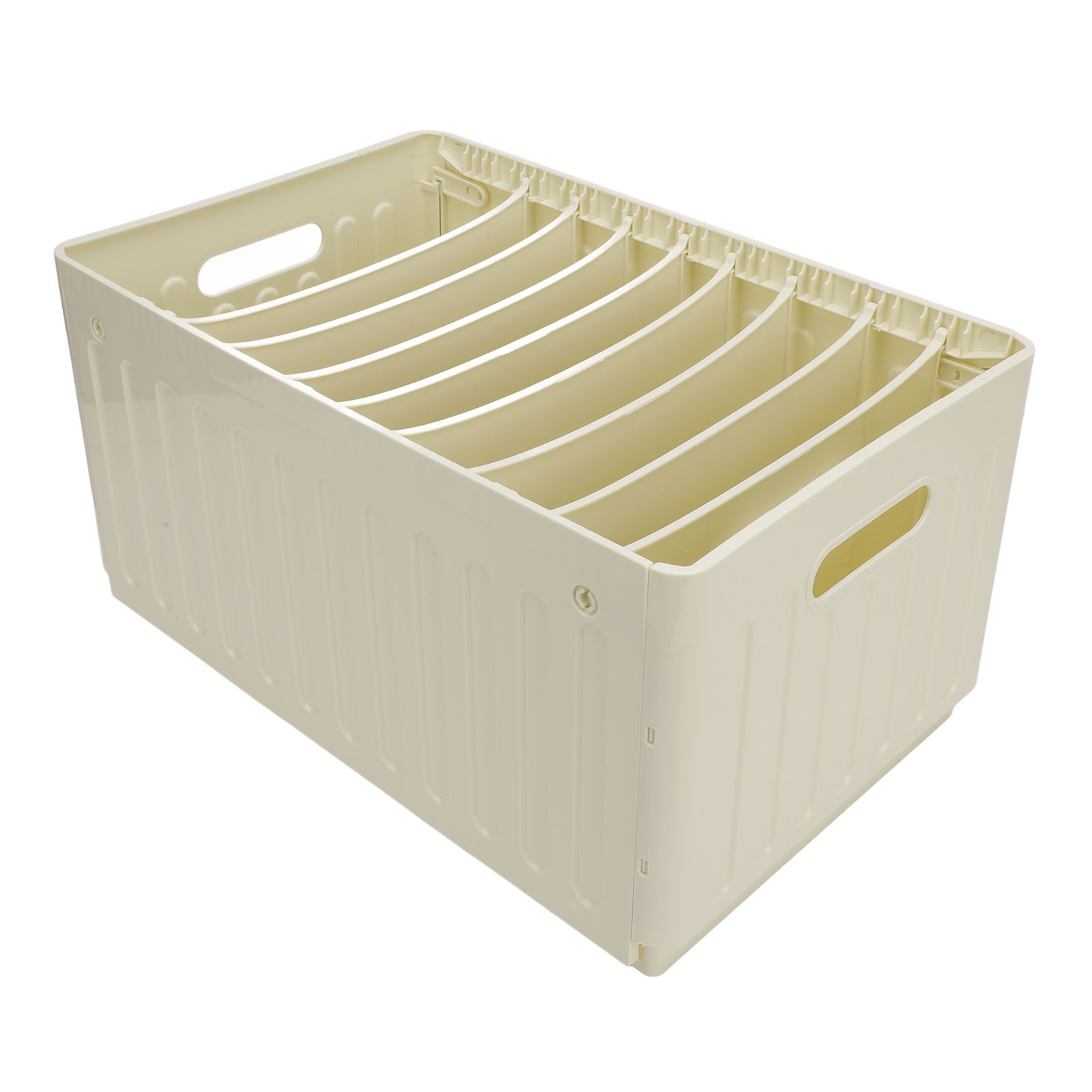 Foldable Closet Organizer 9 Grids Wardrobe Clothing Storage Bin with Lid view 10