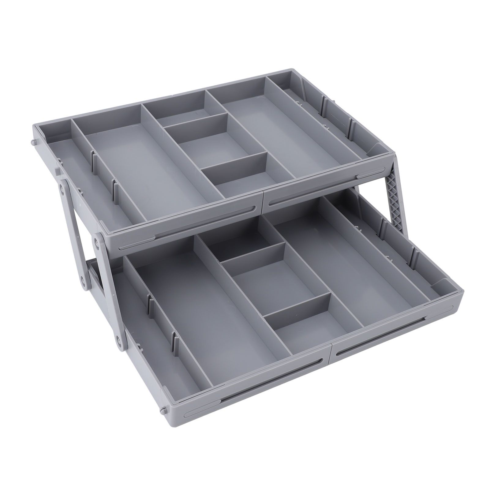 Drawer Organizer Single Row Expandable Folding Jewelry Organizer Tray Earring view 12