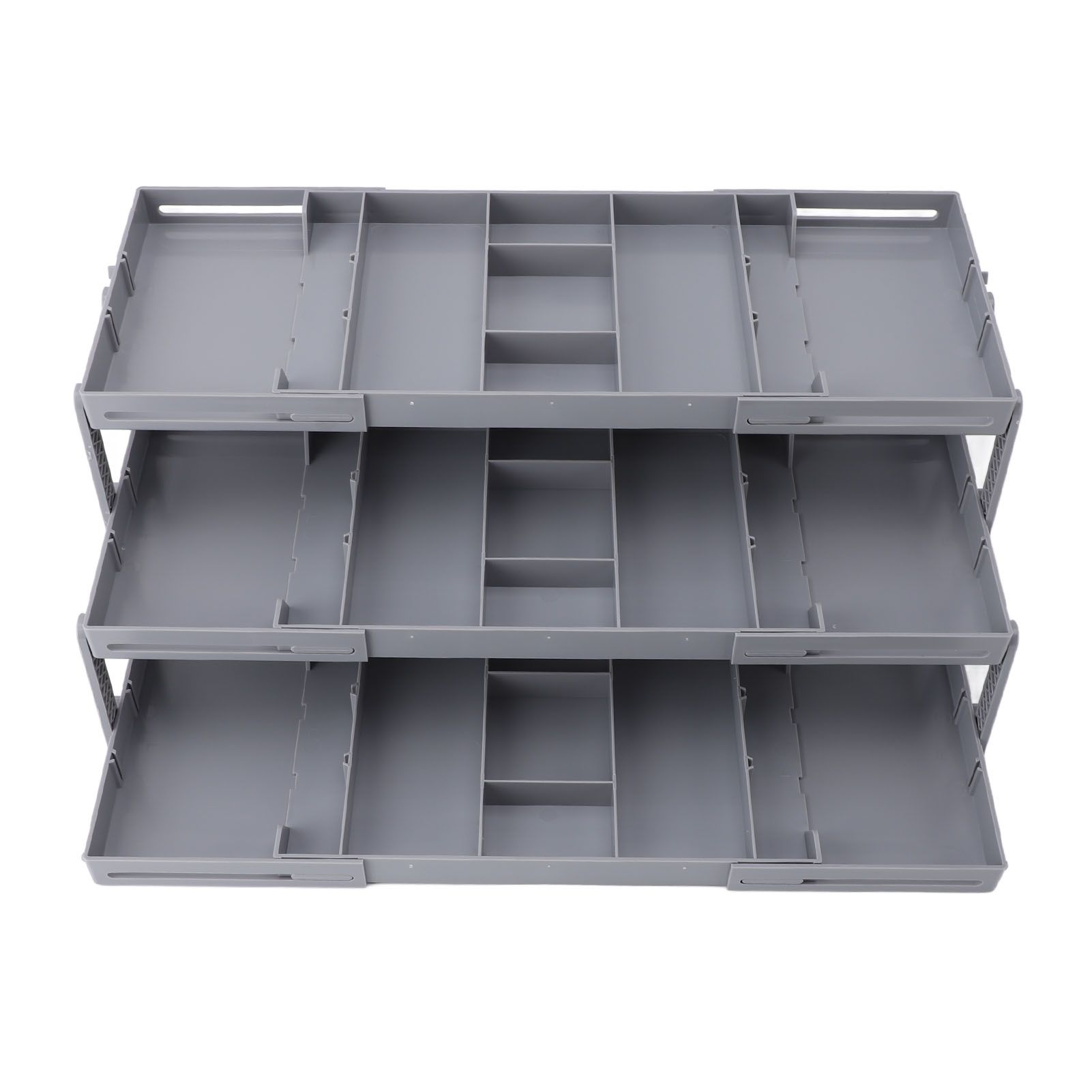 Drawer Organizer Single Row Expandable Folding Jewelry Organizer Tray Earring view 6