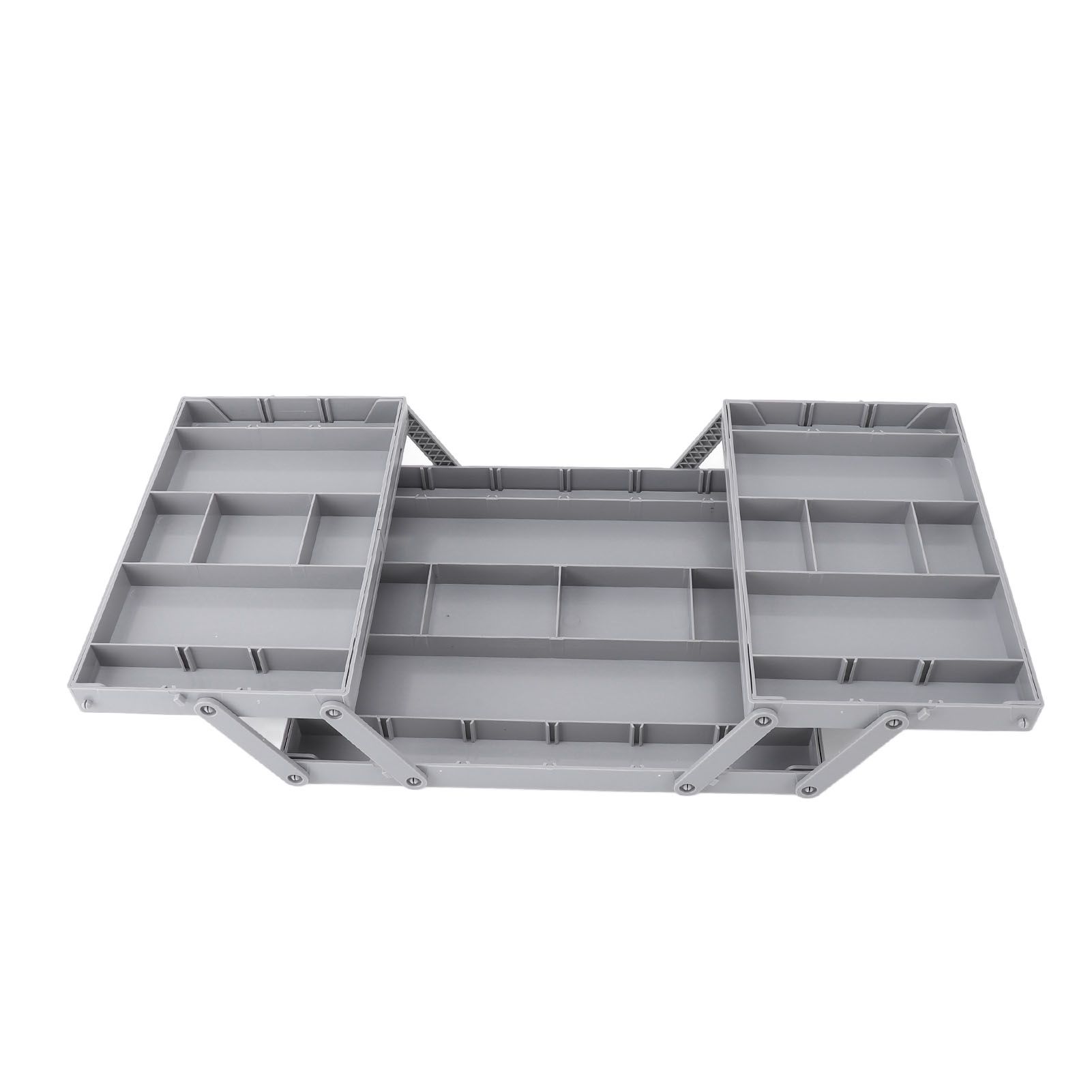 Foldable Expandable Desk Organizer Double Row Multi Level Drawer Organizer view 8
