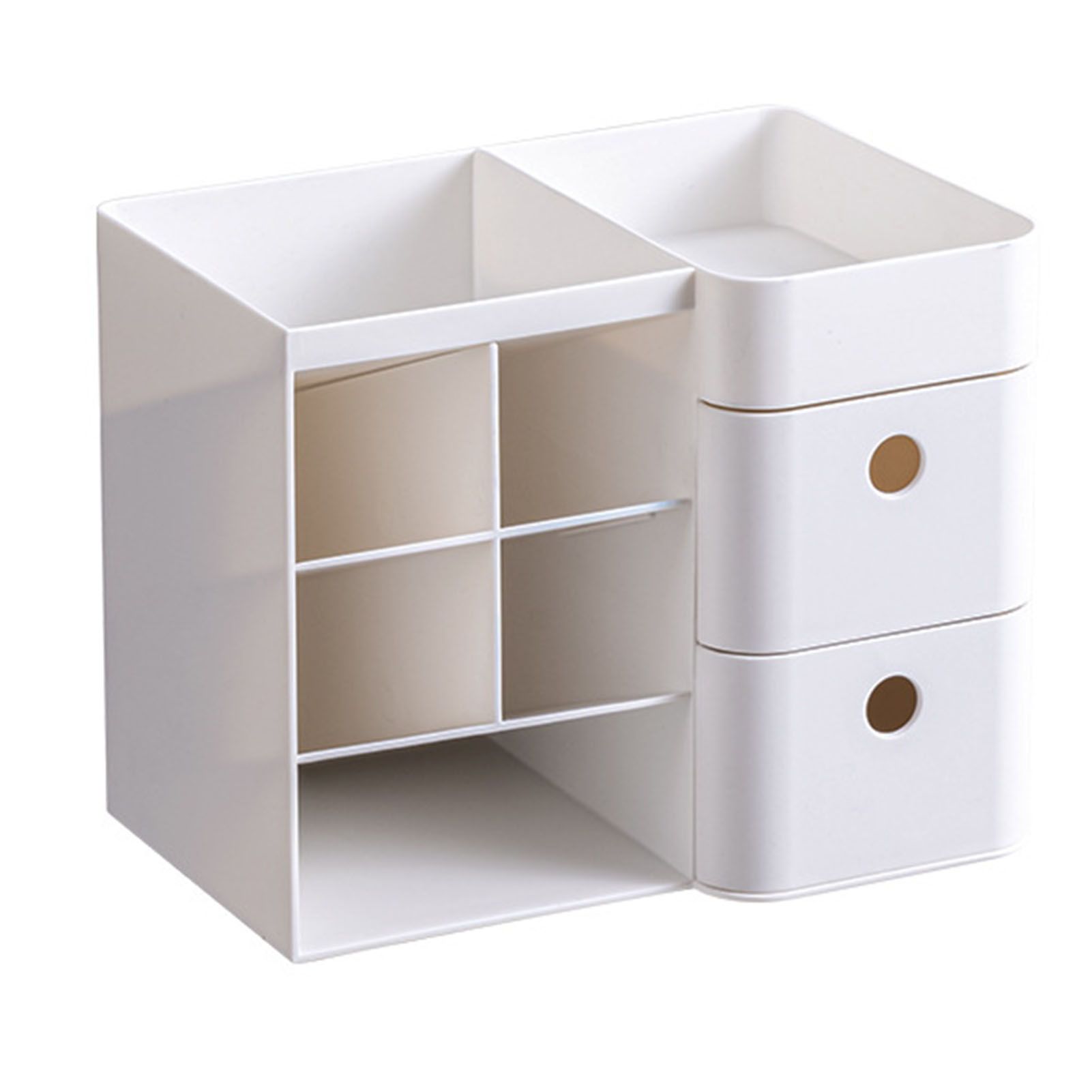 Desk Organizer Multipurpose Stylish Simple Style Drawer Design Desktop Storage view 3