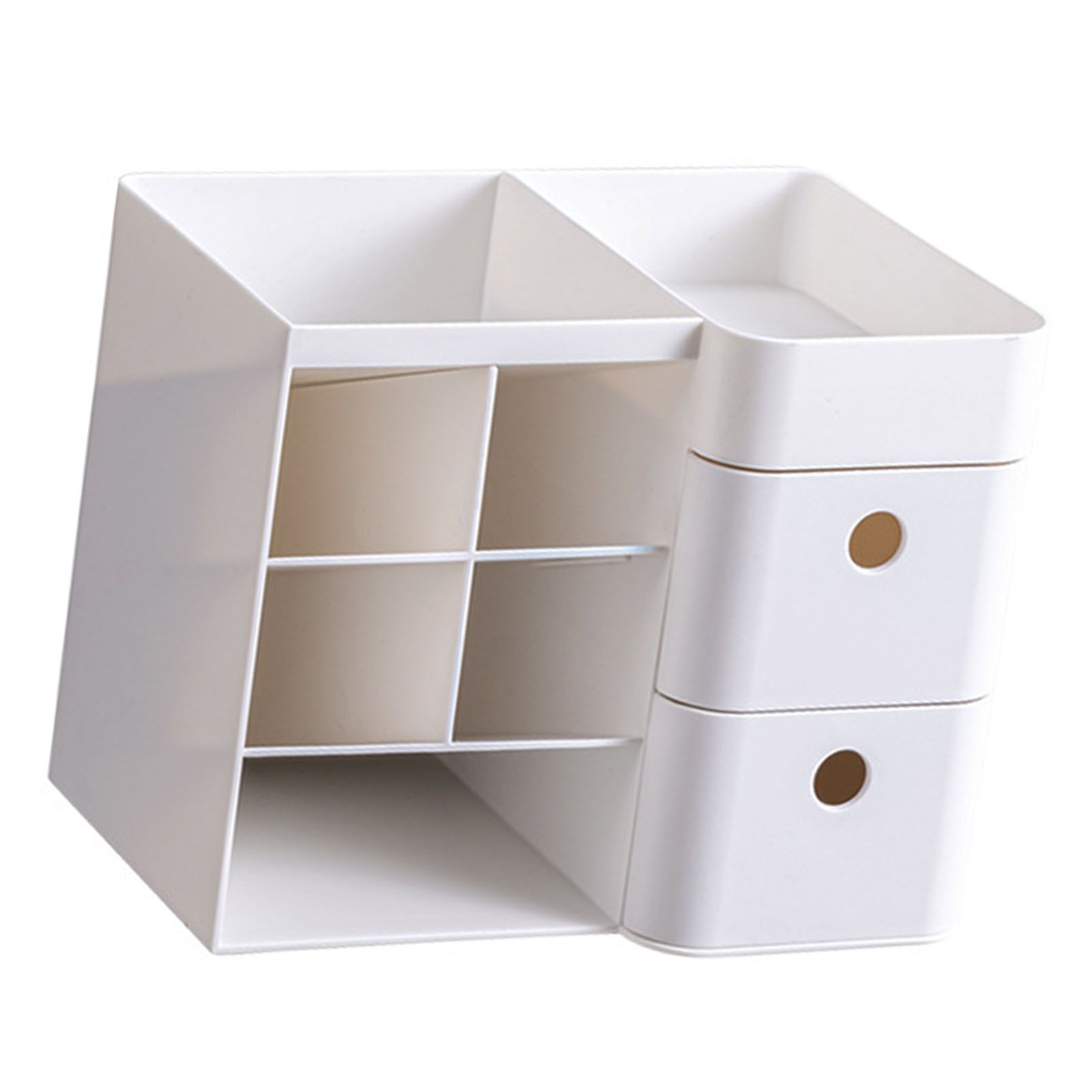 Desk Organizer Multipurpose Stylish Simple Style Drawer Design Desktop Storage view 4