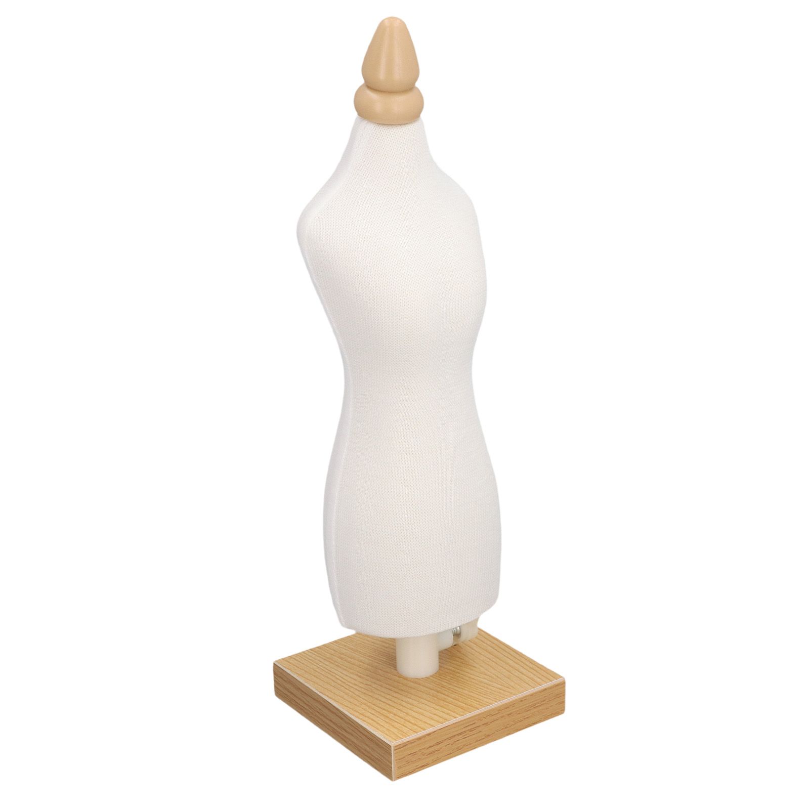 Doll Dress Form 12.2 Inch Canvas Clothes Sewing Mannequin Table Top Display view 10