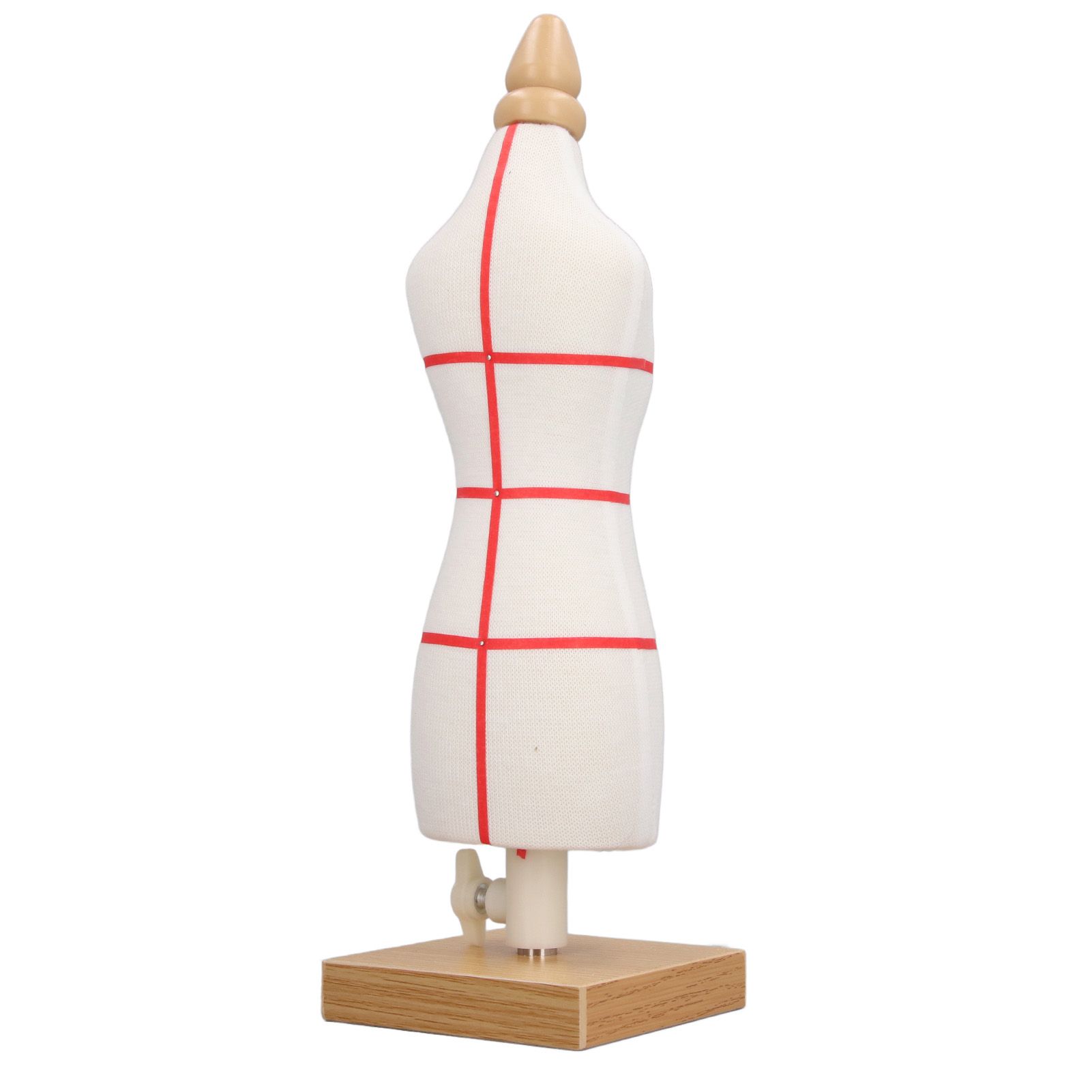 Doll Dress Form 12.2 Inch Canvas Clothes Sewing Mannequin Table Top Display view 6