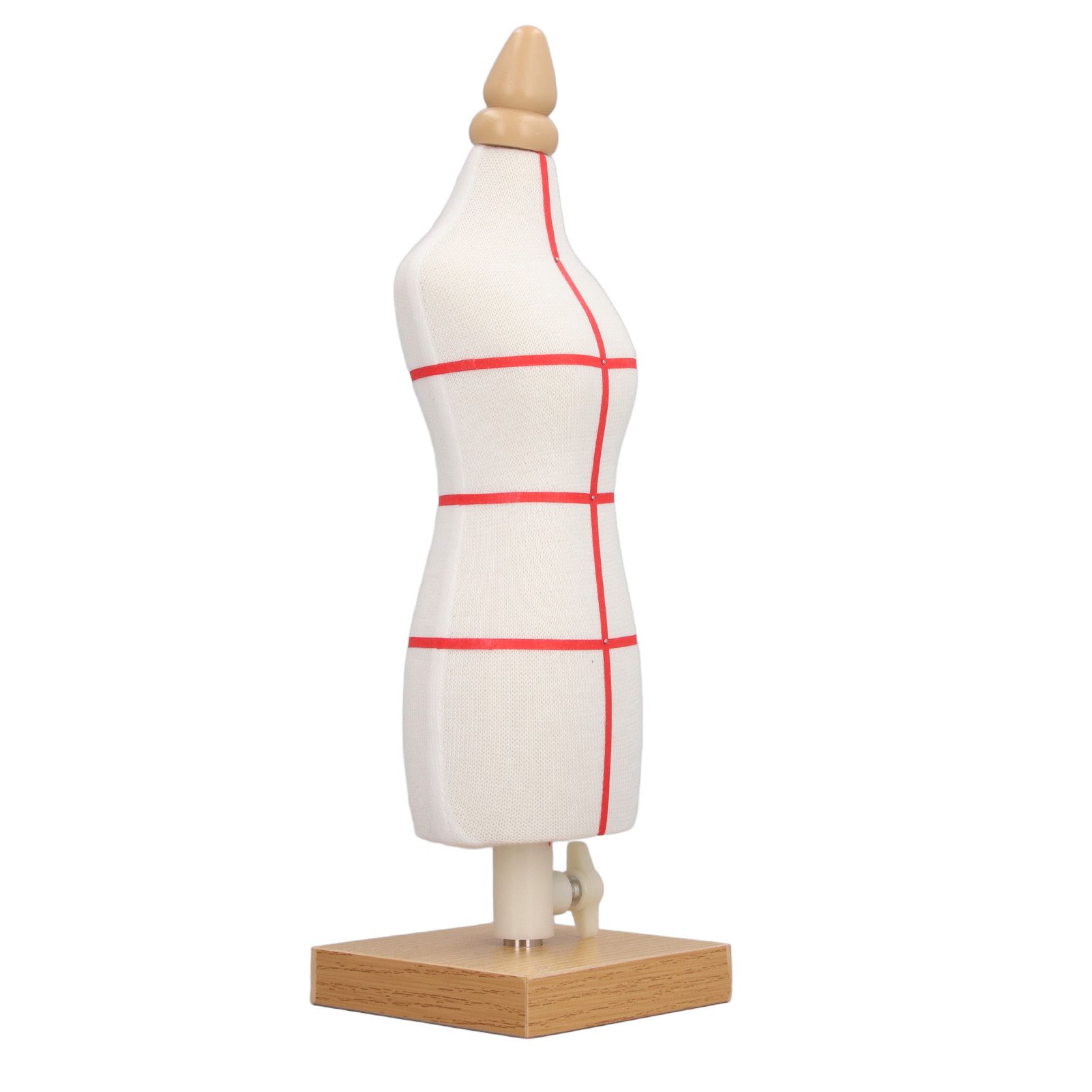 Doll Dress Form 12.2 Inch Canvas Clothes Sewing Mannequin Table Top Display view 8