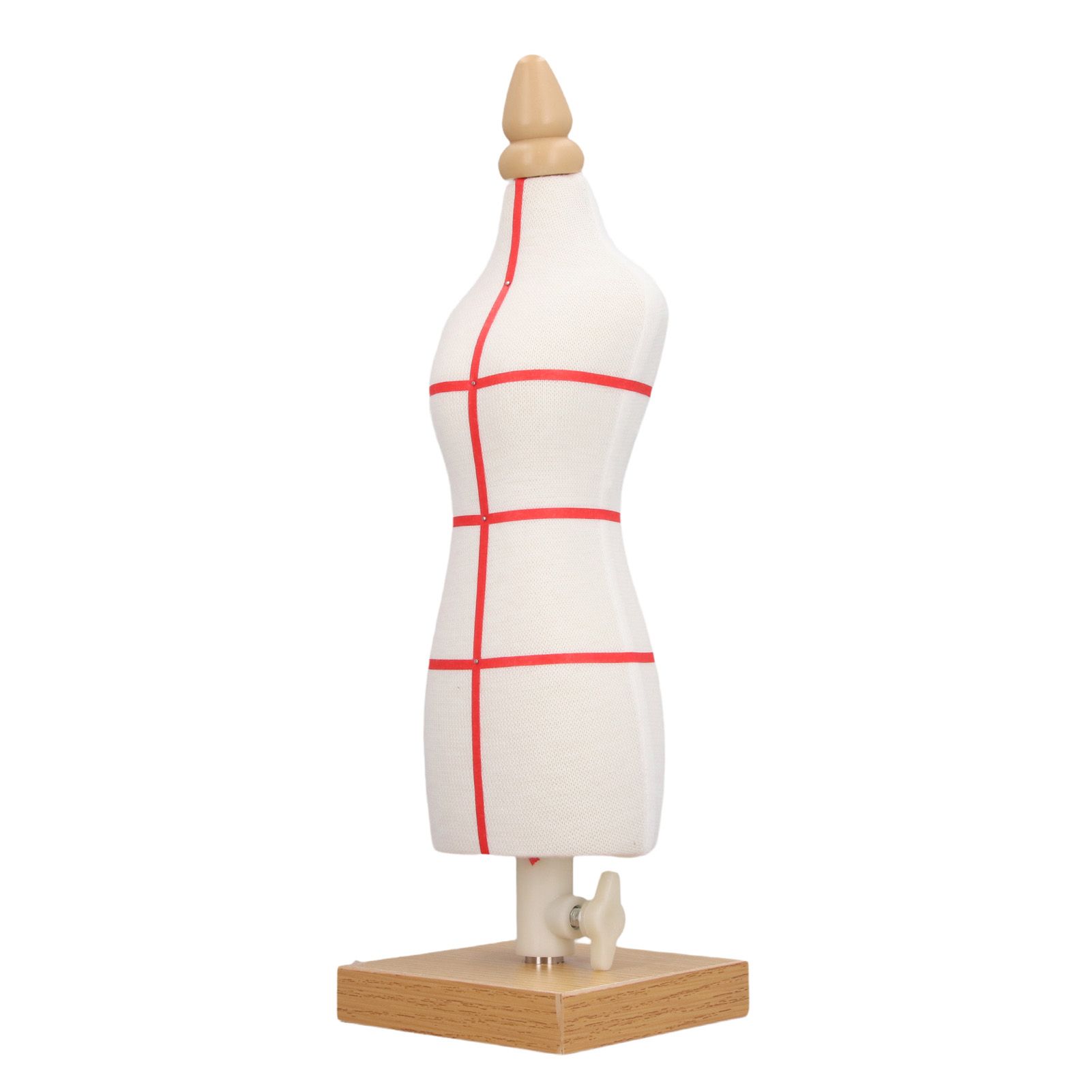 Doll Dress Form 12.2 Inch Canvas Clothes Sewing Mannequin Table Top Display view 9