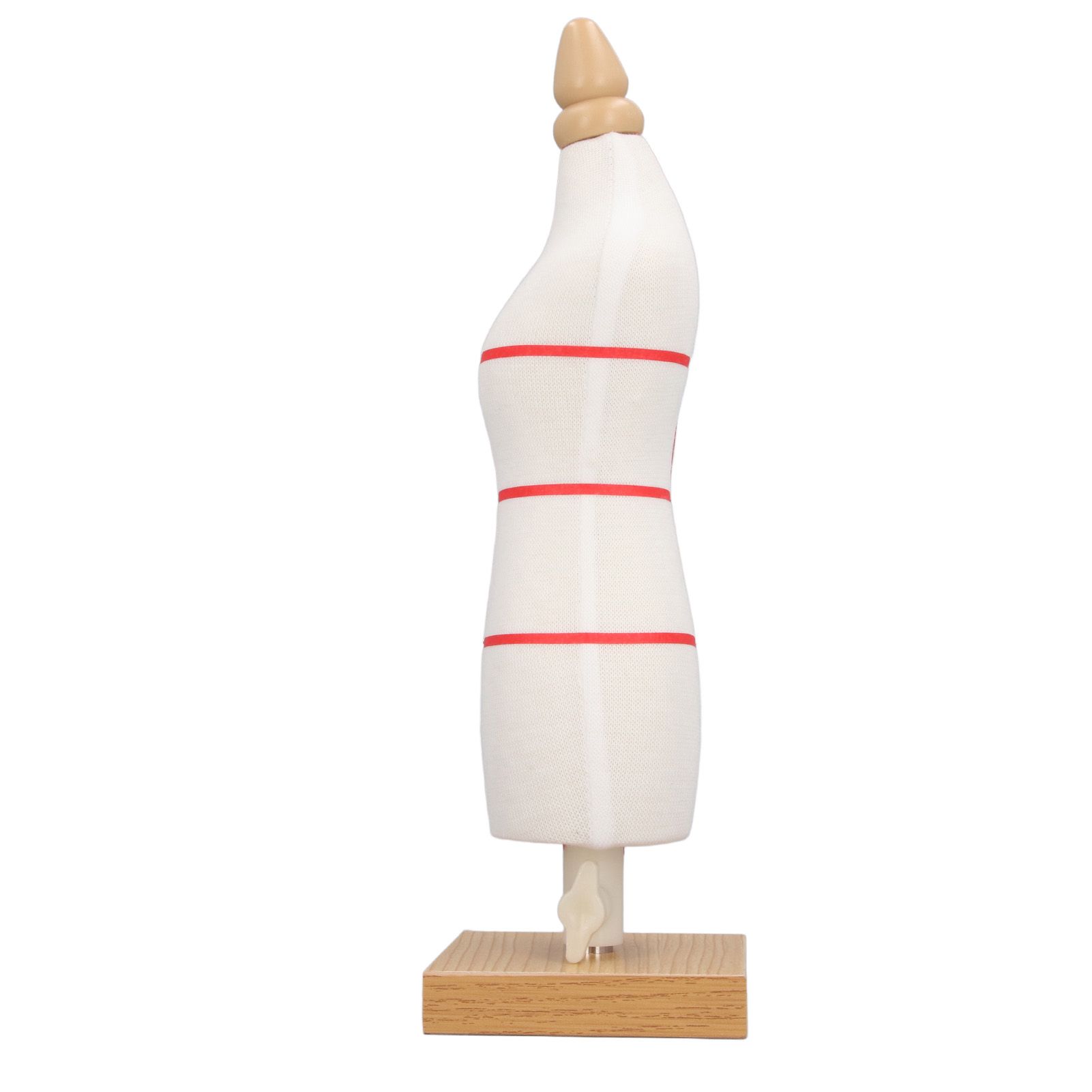 Doll Dress Form 12.2 Inch Canvas Clothes Sewing Mannequin Table Top Display view 11