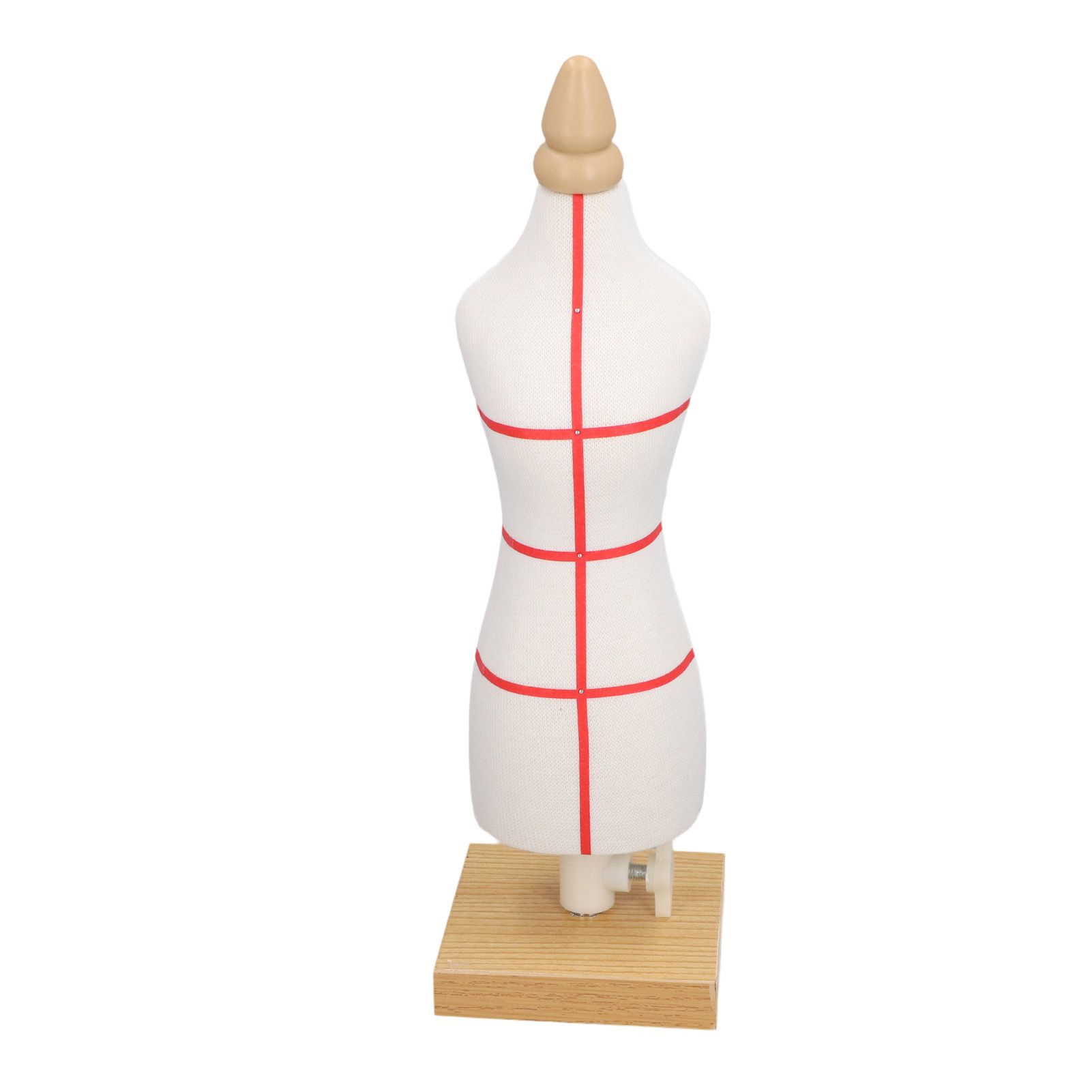 Doll Dress Form 12.2 Inch Canvas Clothes Sewing Mannequin Table Top Display view 12