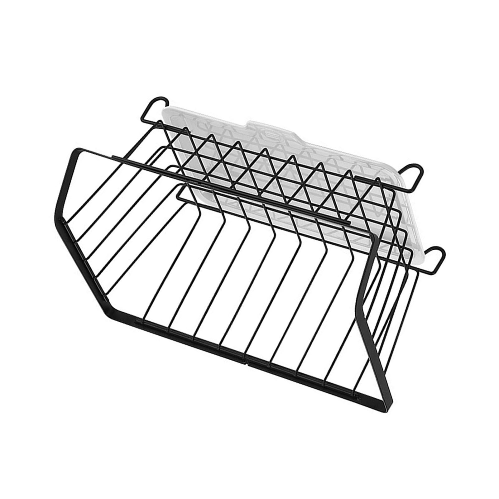 Kitchen Storage Basket Multifunctional Wall Mounted Punch Free Fruit and view 7