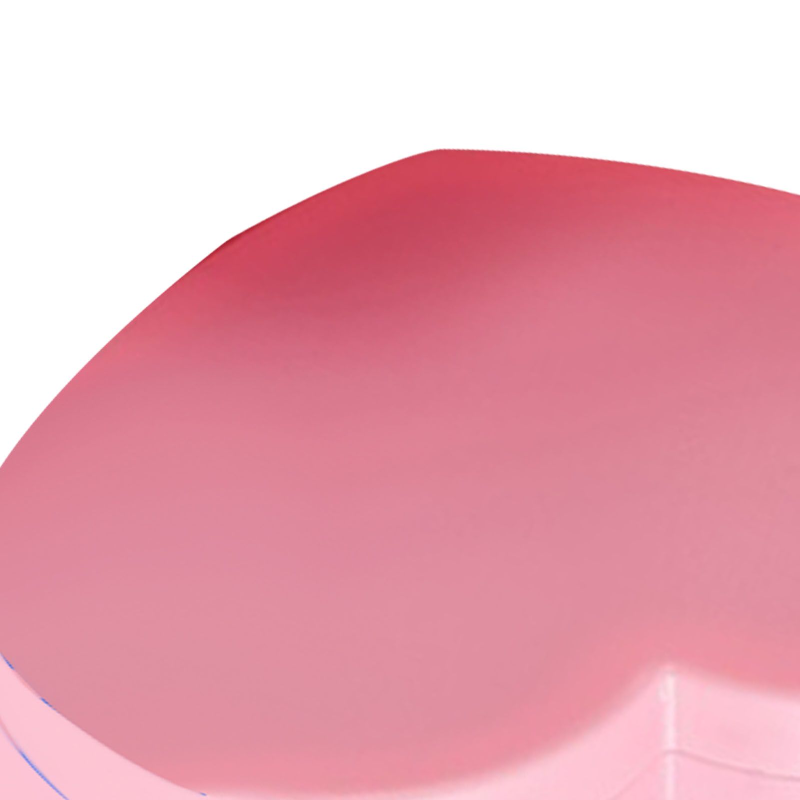 Heart Shaped Jewelry Box Plastic Dual Layer Pink Earrings Rings Storage view 5