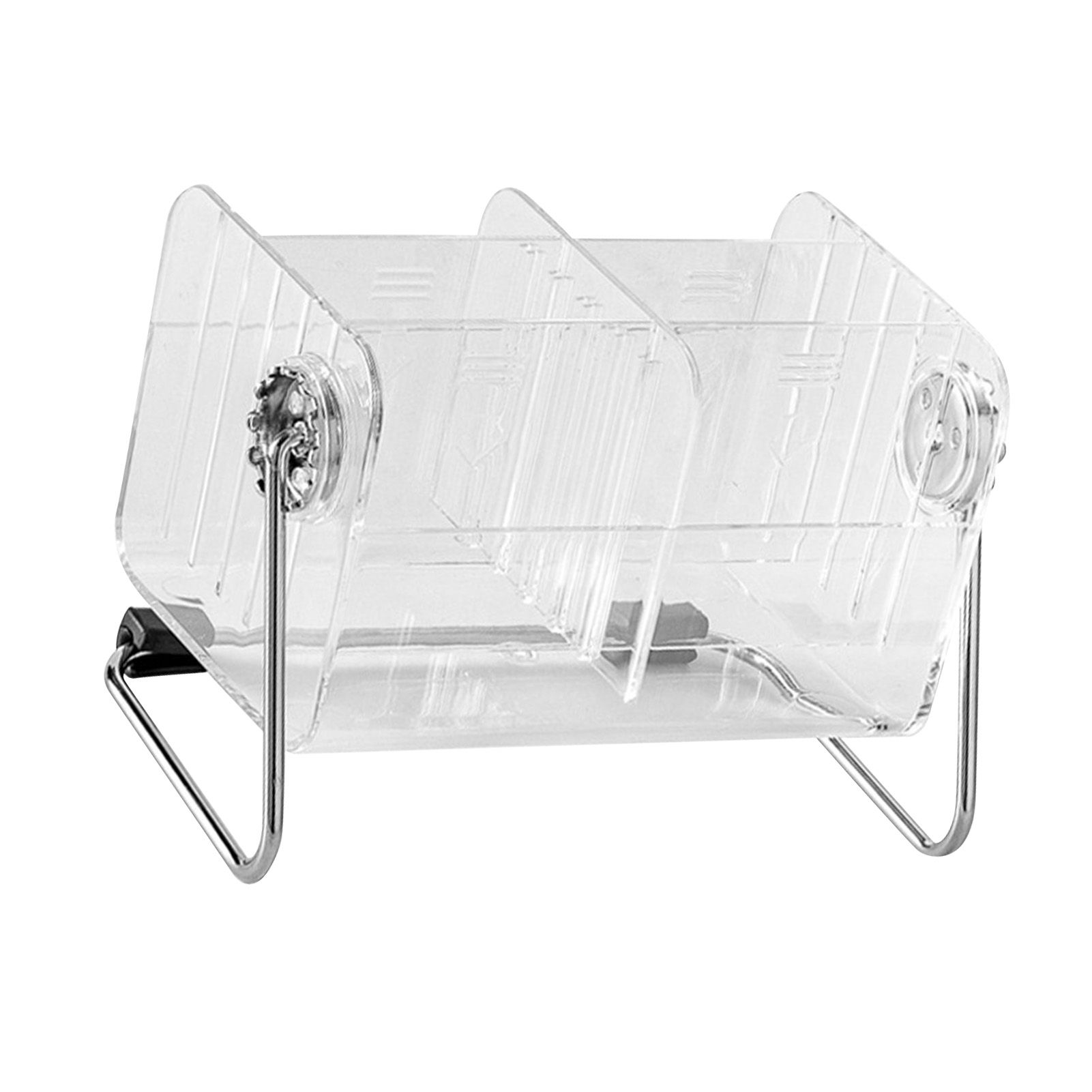 Rotating Clear Acrylic Desk Organizer for Office Supplies Desk Accessories Pen