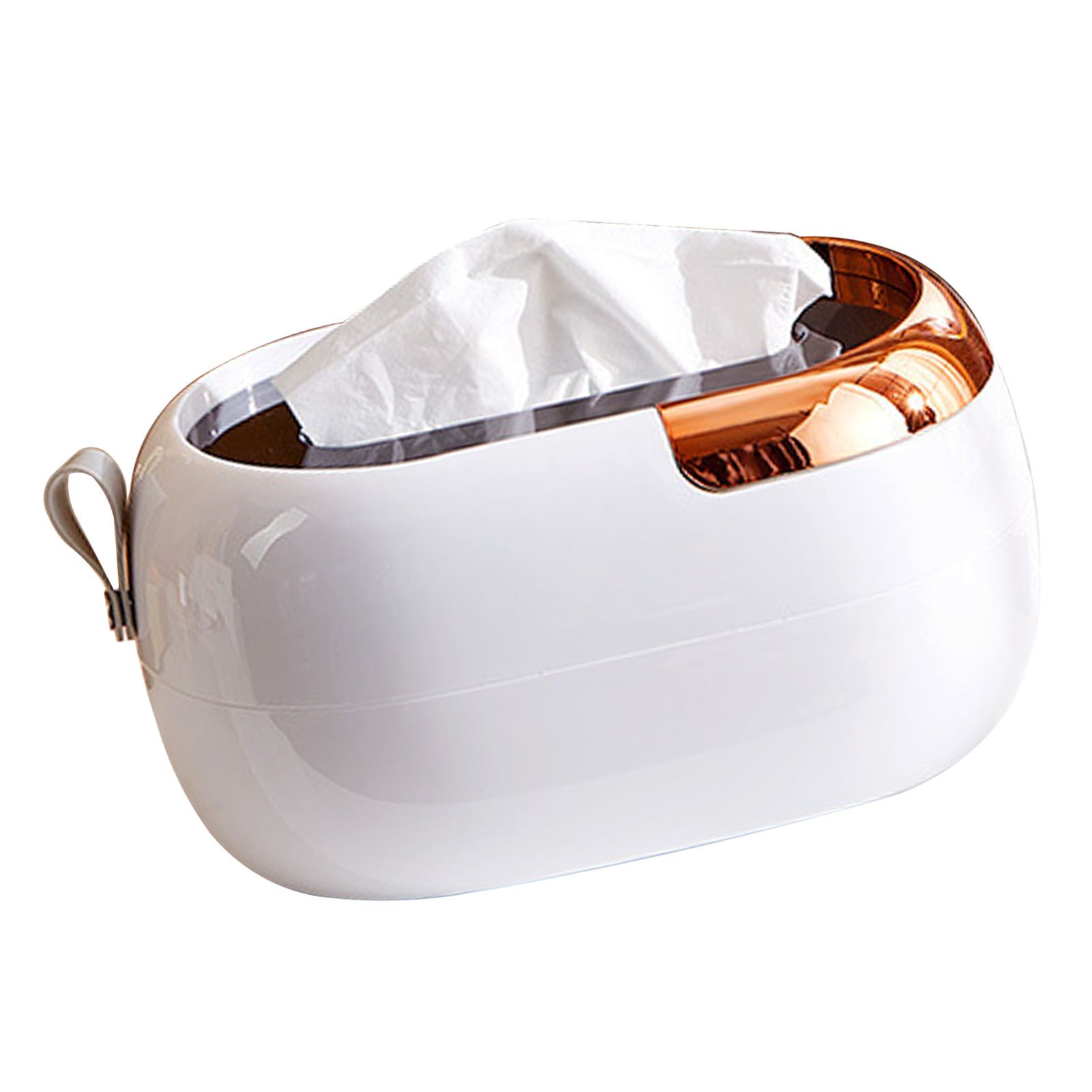 Desktop Tissue Holder Simple Large Capacity Wall Mounted Spring Lifting Tissue view 3