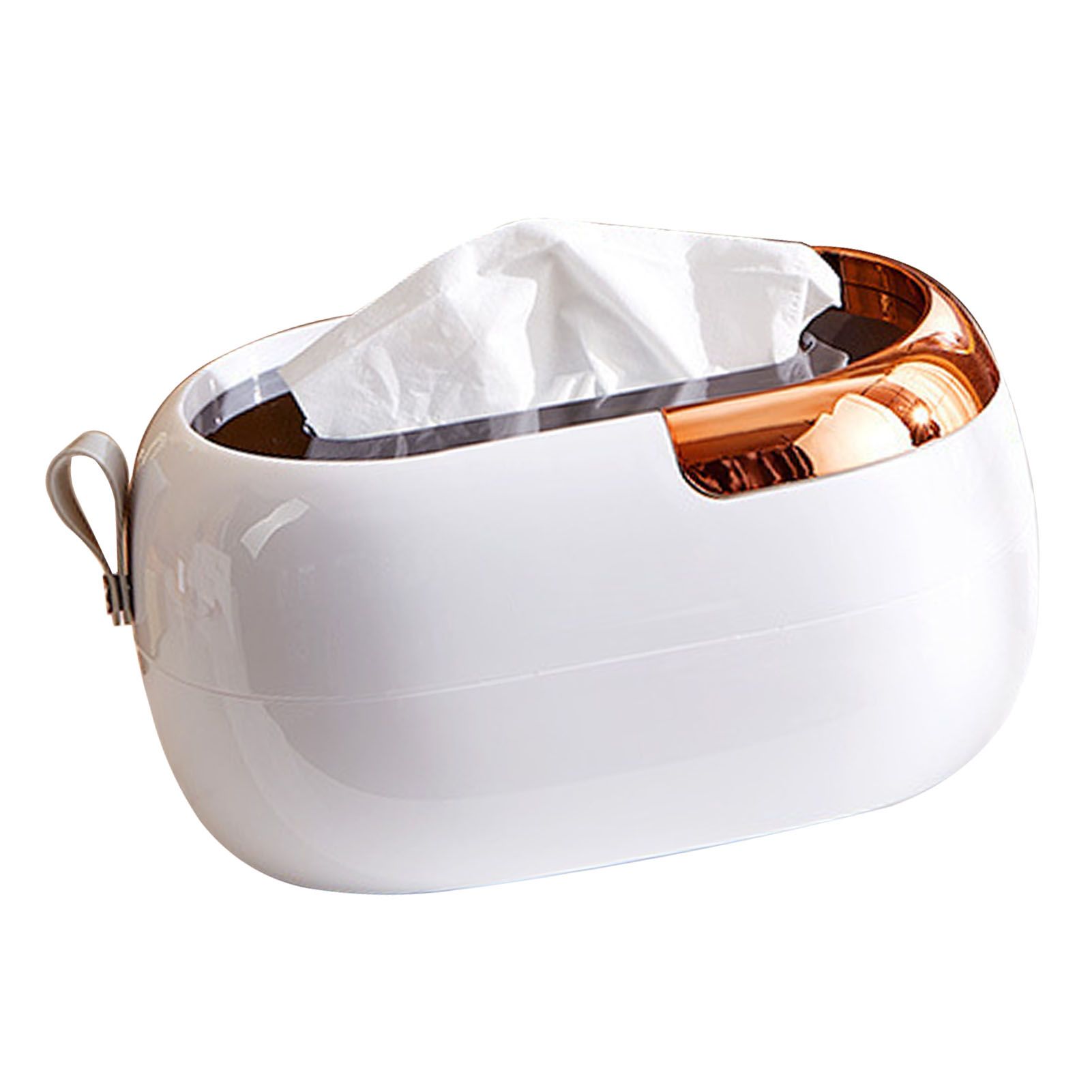 Desktop Tissue Holder Simple Large Capacity Wall Mounted Spring Lifting Tissue view 5